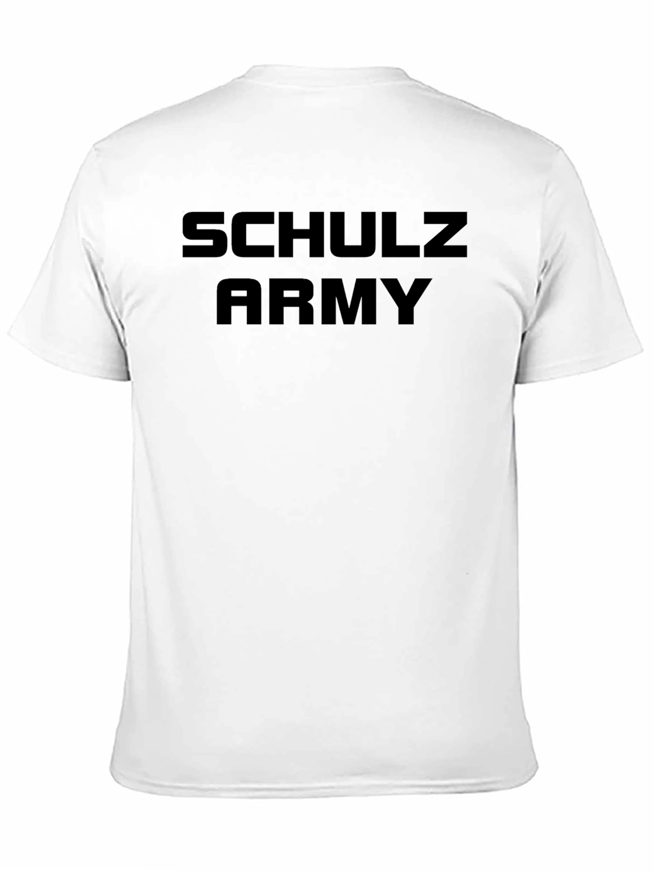 Schulz Army Black T-Shirt - Bold Statement Tee
