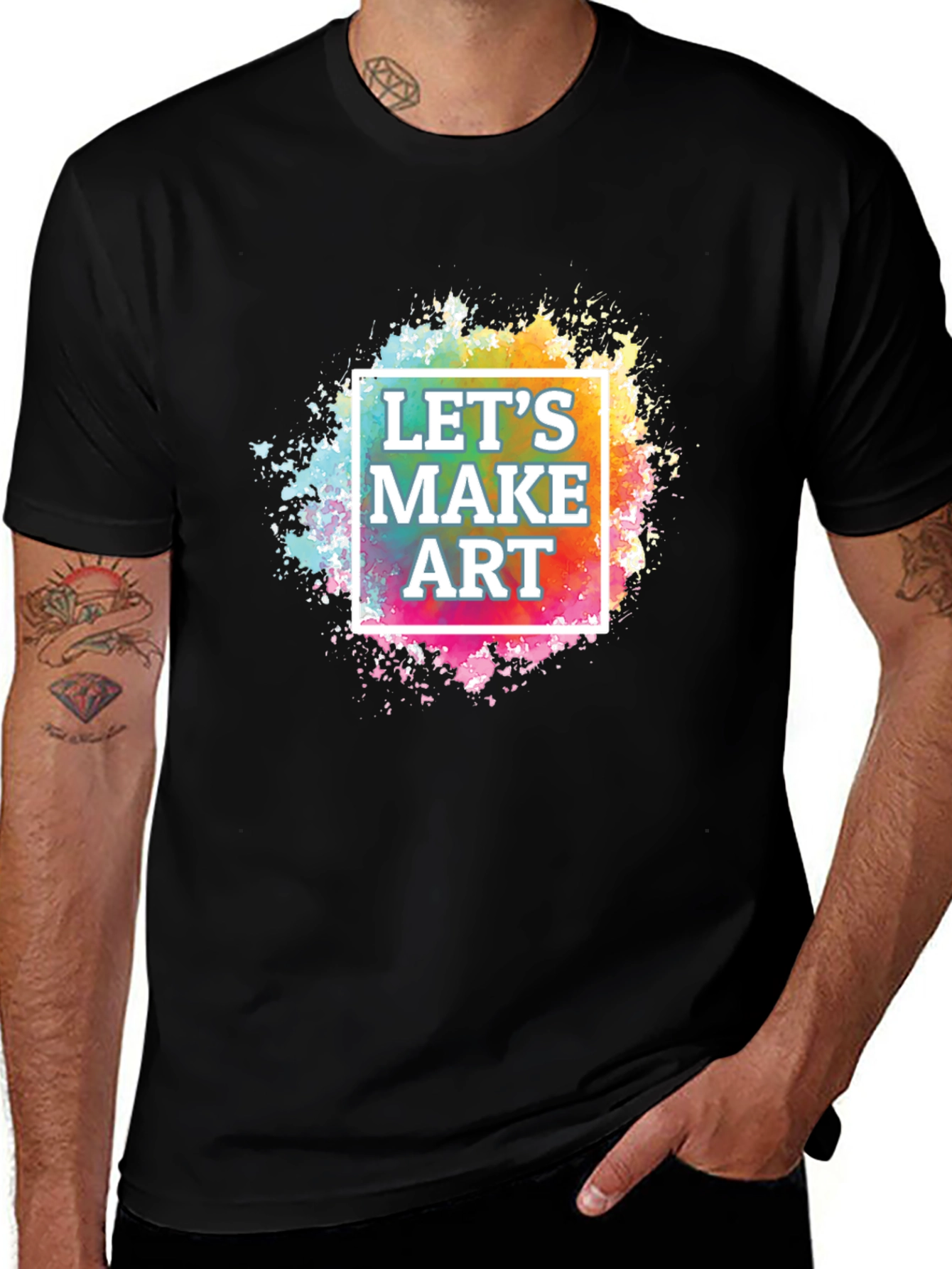 Lets Make Art - Graphic T-Shirt
