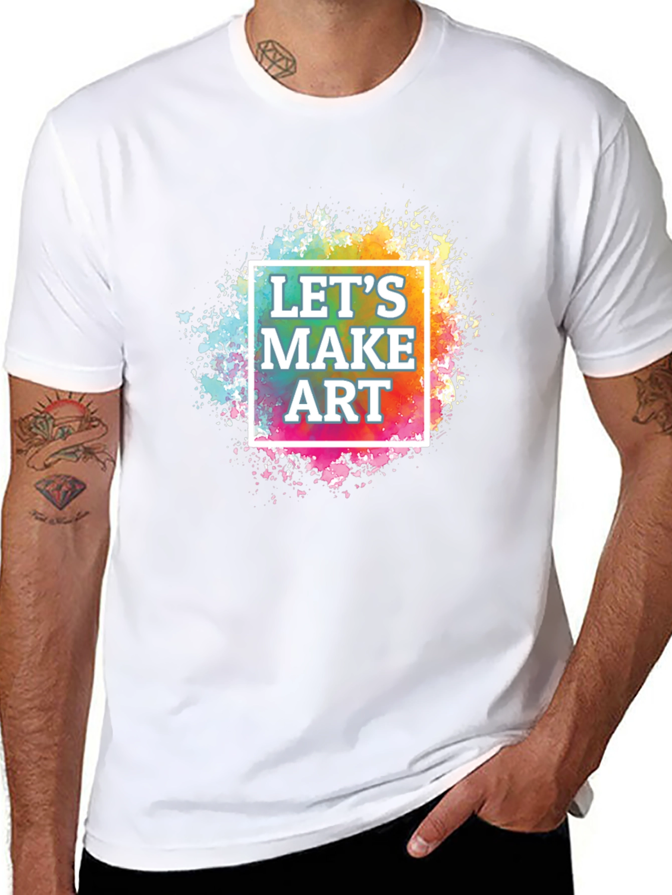 Lets Make Art - Graphic T-Shirt