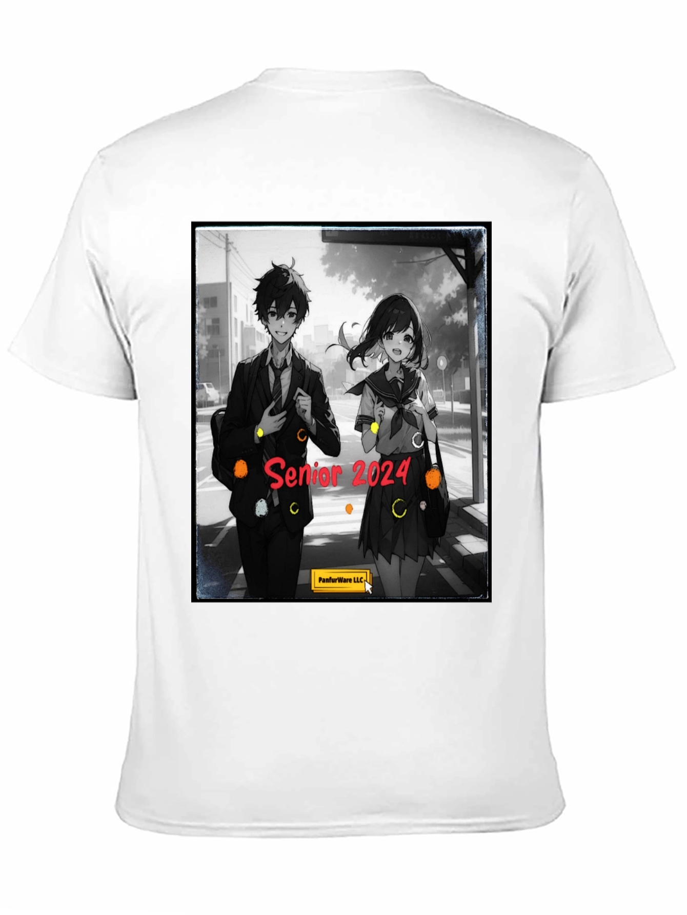 Senior 2024 Anime T-Shirt