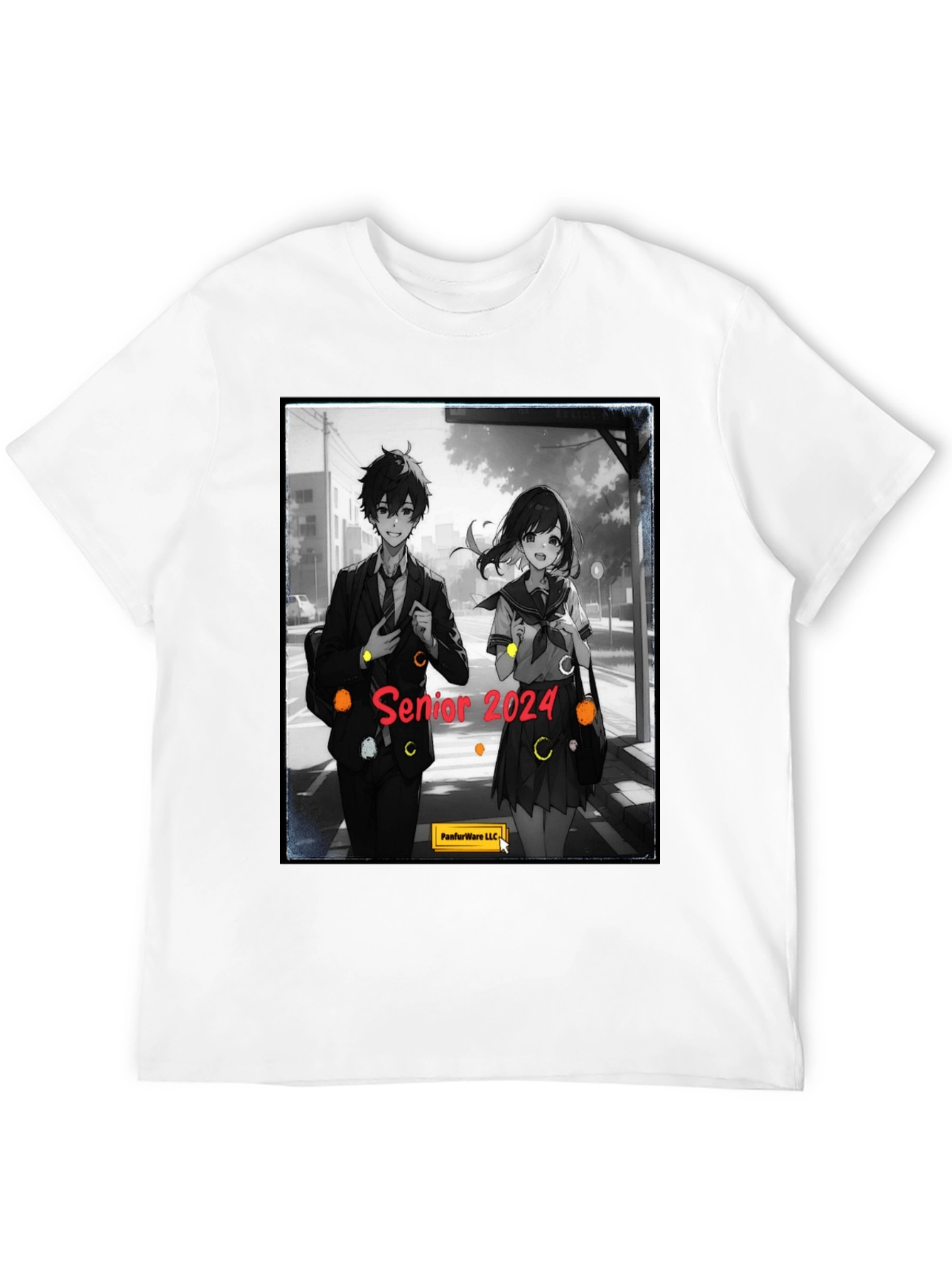 Senior 2024 Anime T-Shirt
