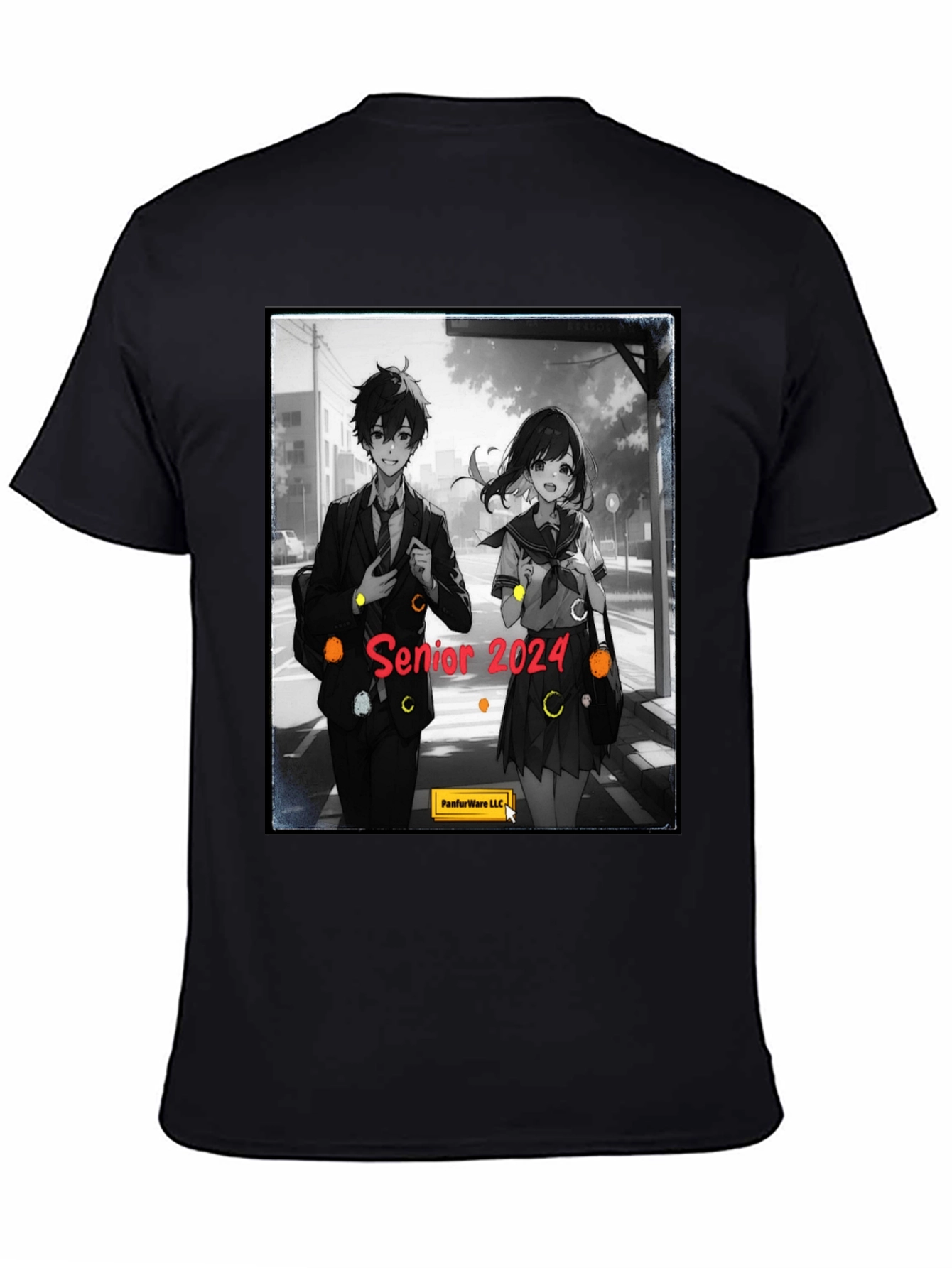 Senior 2024 Anime T-Shirt