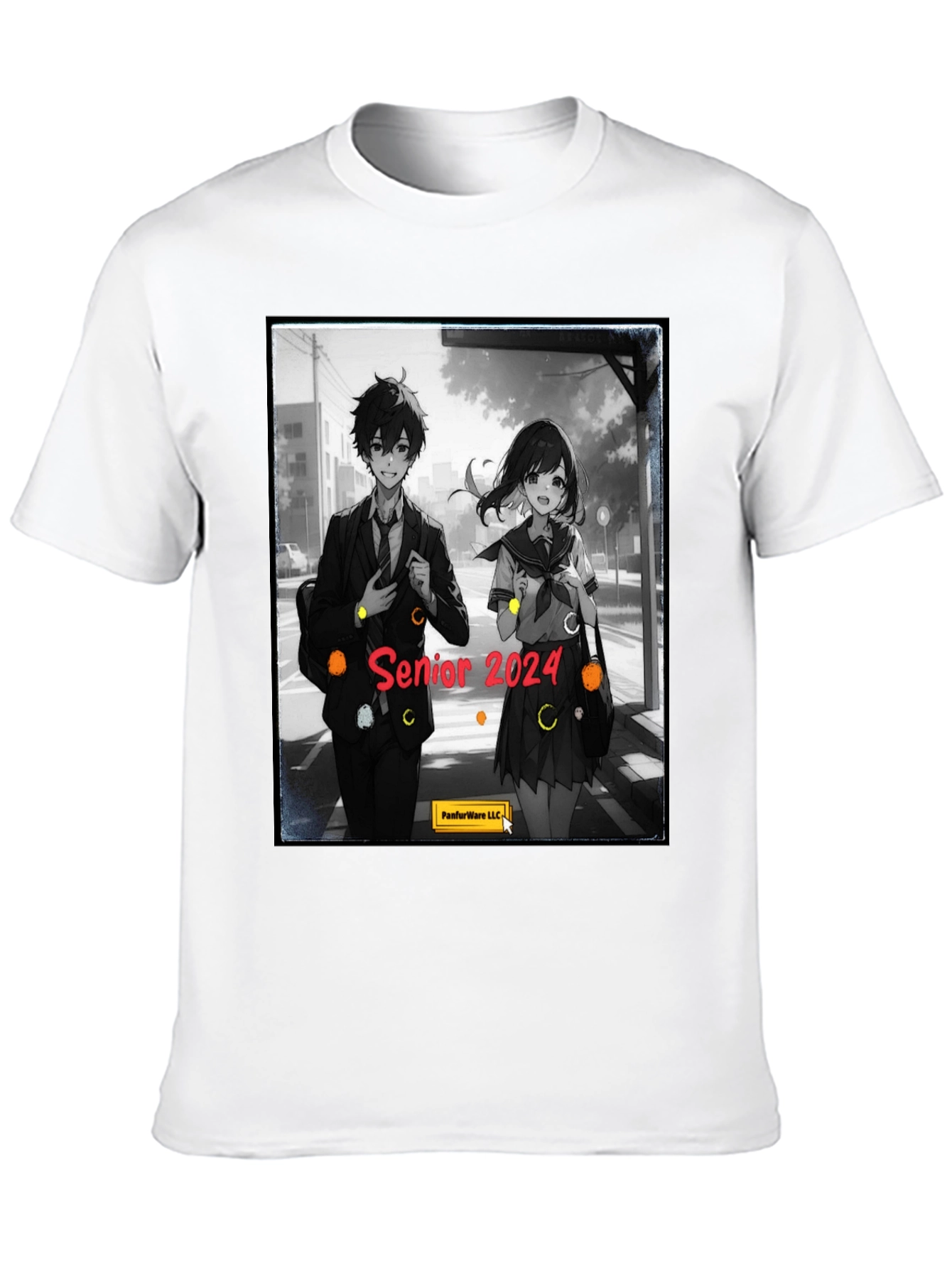 Senior 2024 Anime T-Shirt