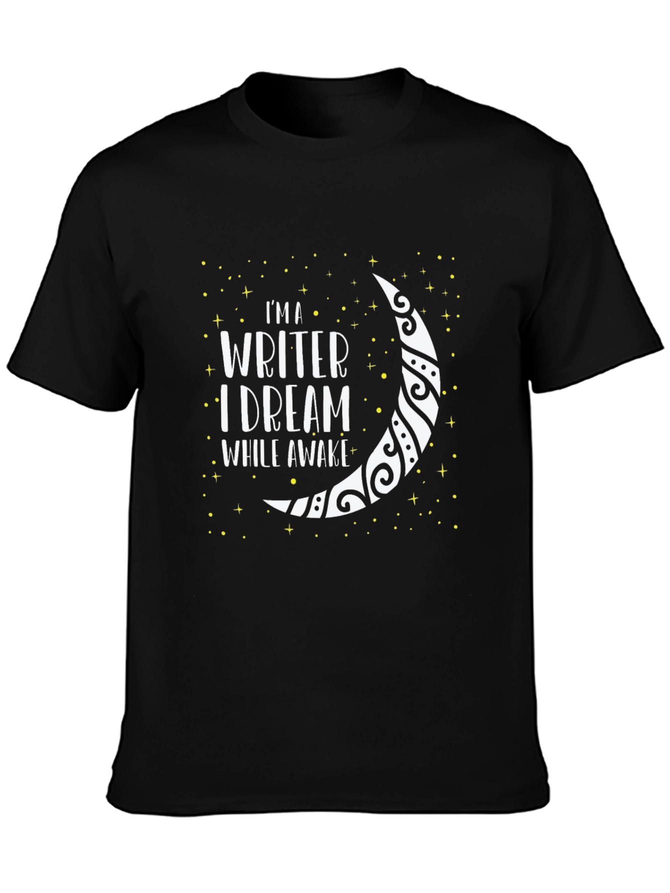 Writer Dreamer Graphic Tee - Black
