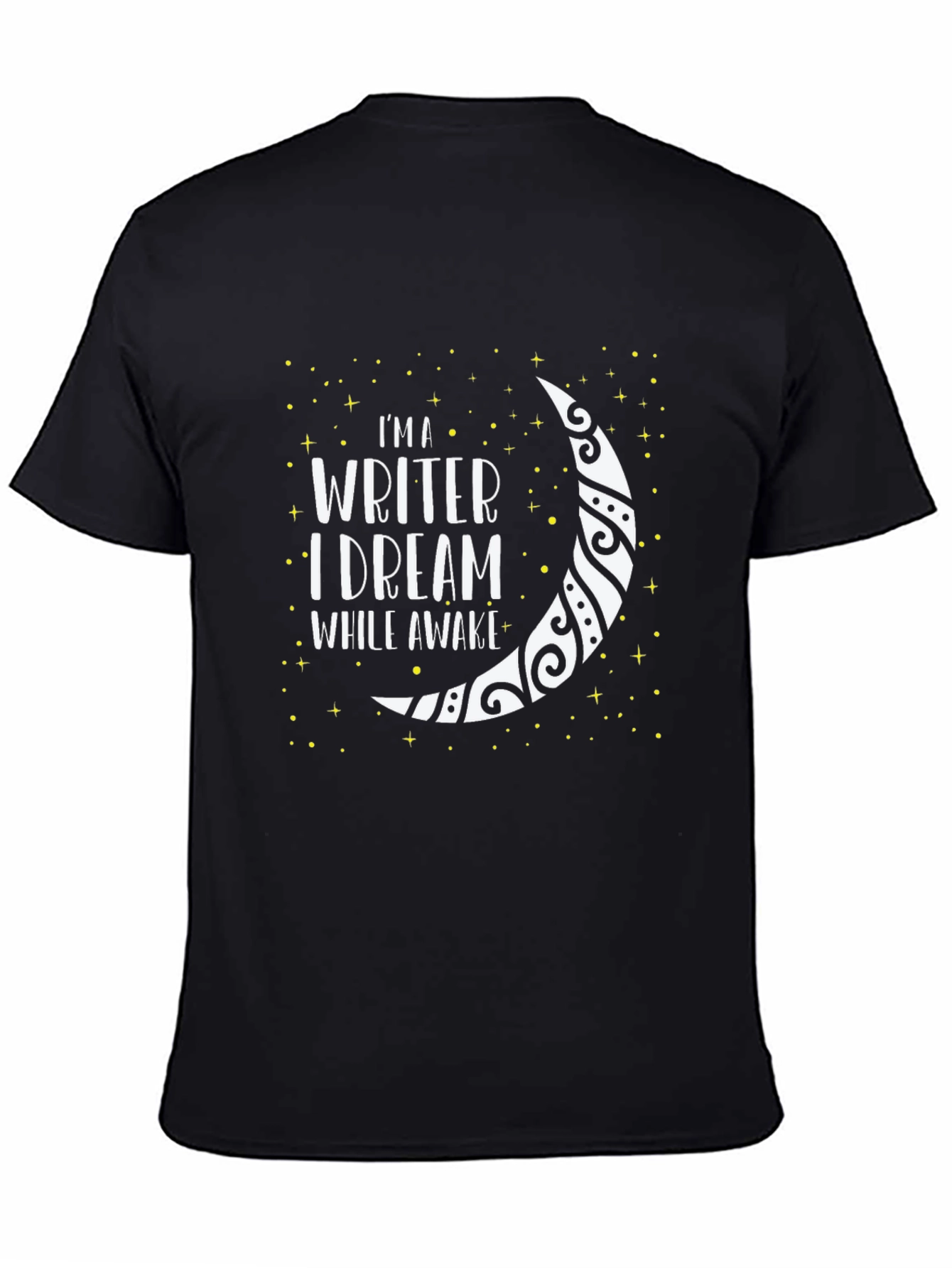 Writer Dreamer Graphic Tee - Black