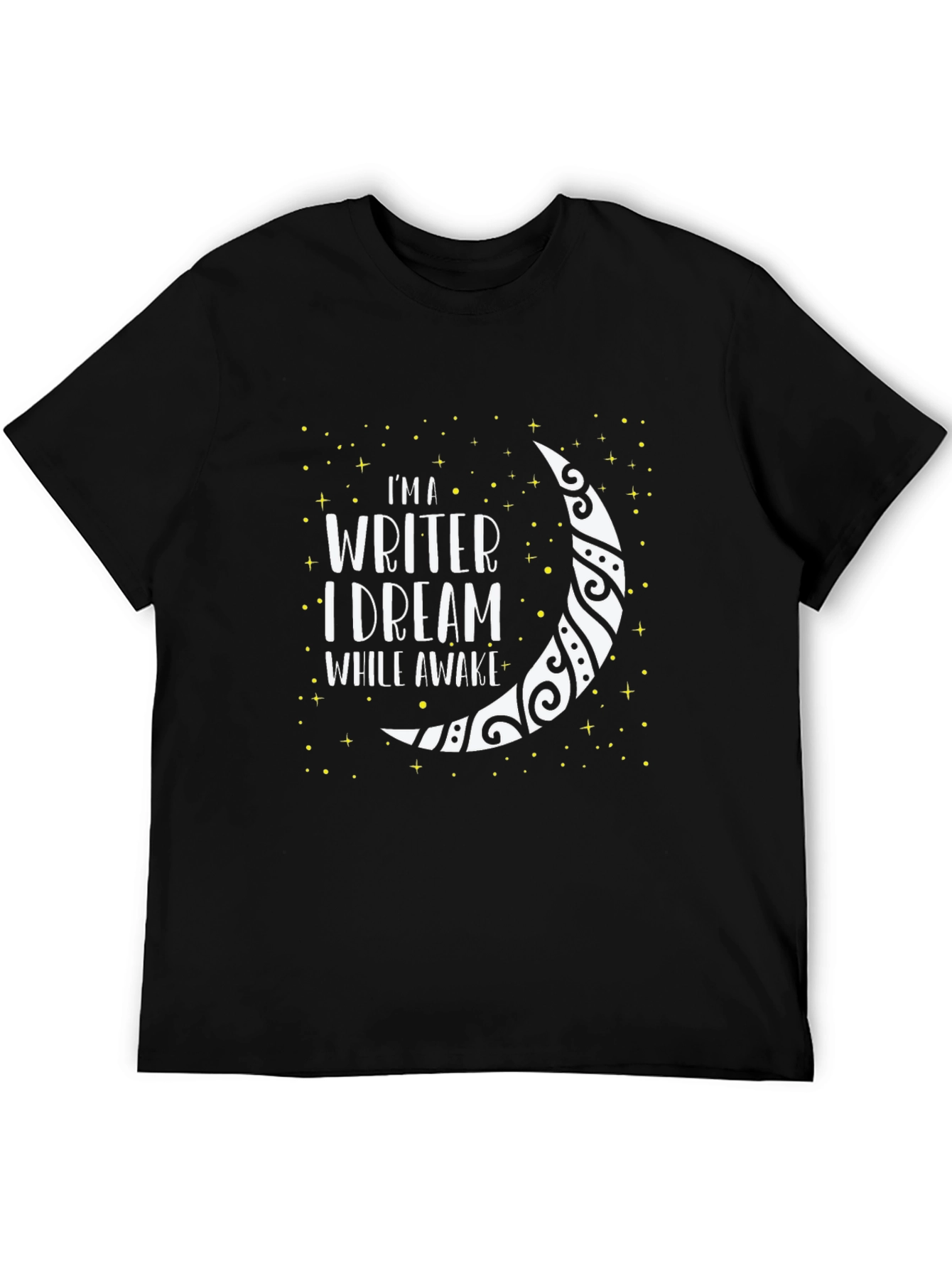 Writer Dreamer Graphic Tee - Black