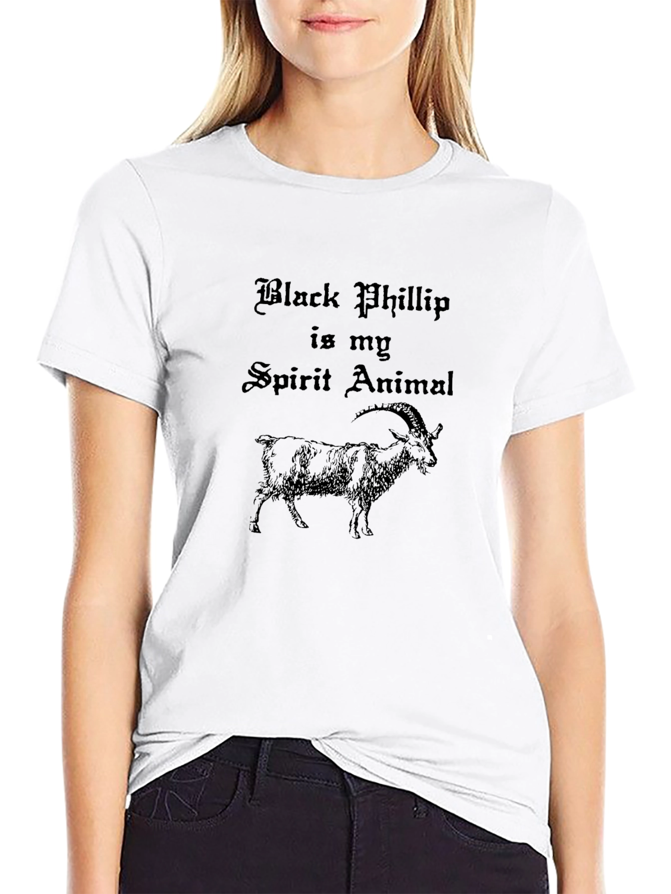 Black Phillip Spirit Animal Graphic Tee
