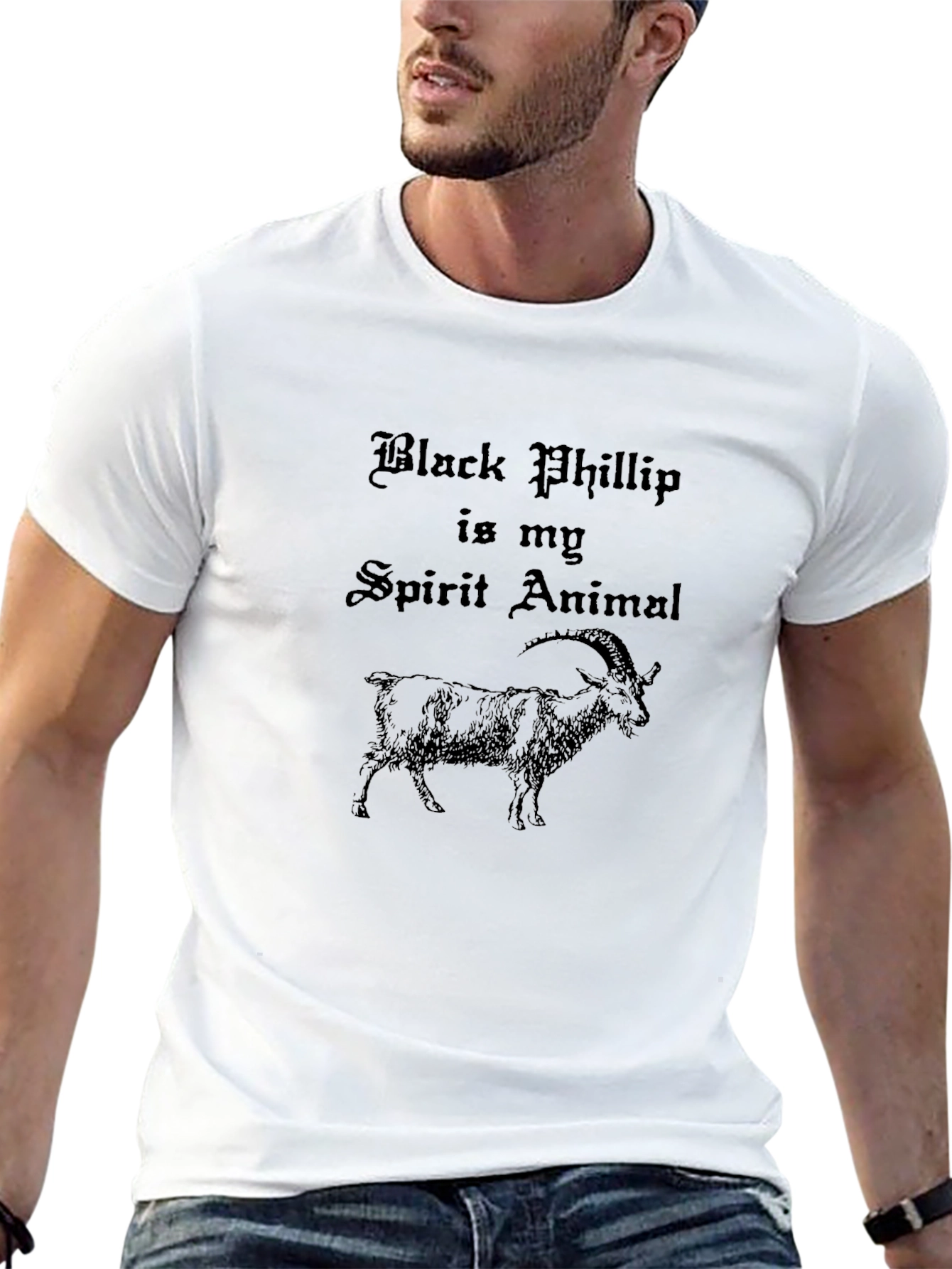 Black Phillip Spirit Animal Graphic Tee