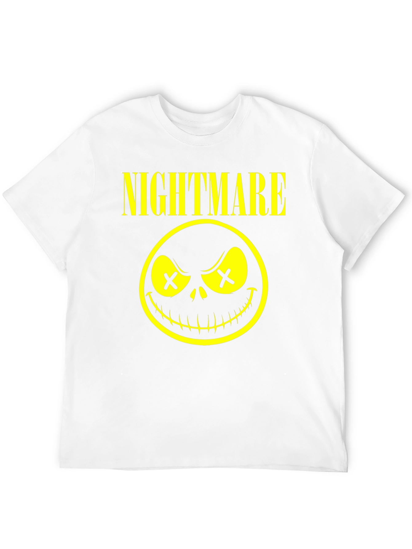 Nightmare Graphic T-Shirt - Black Cotton Tee
