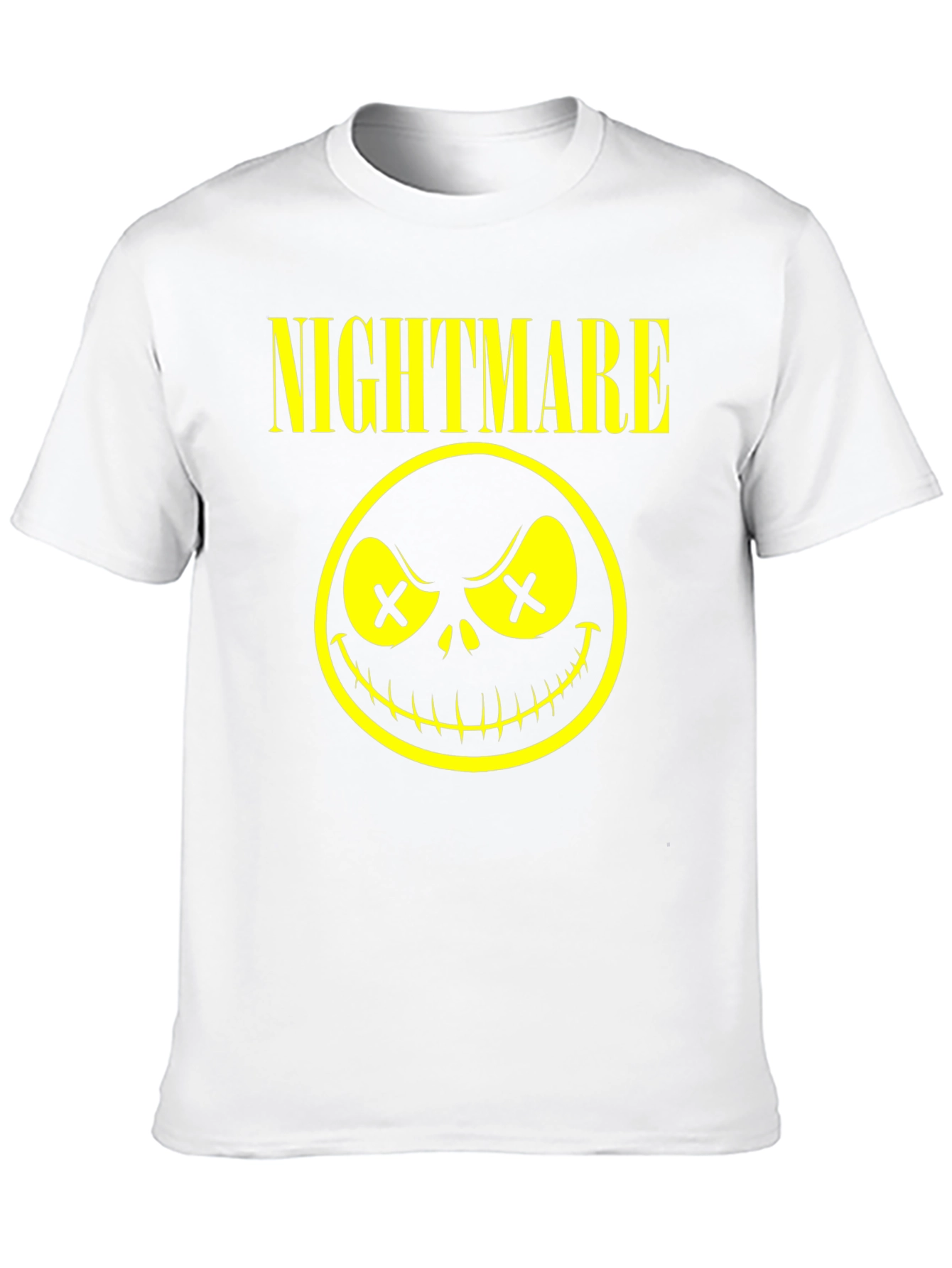 Nightmare Graphic T-Shirt - Black Cotton Tee