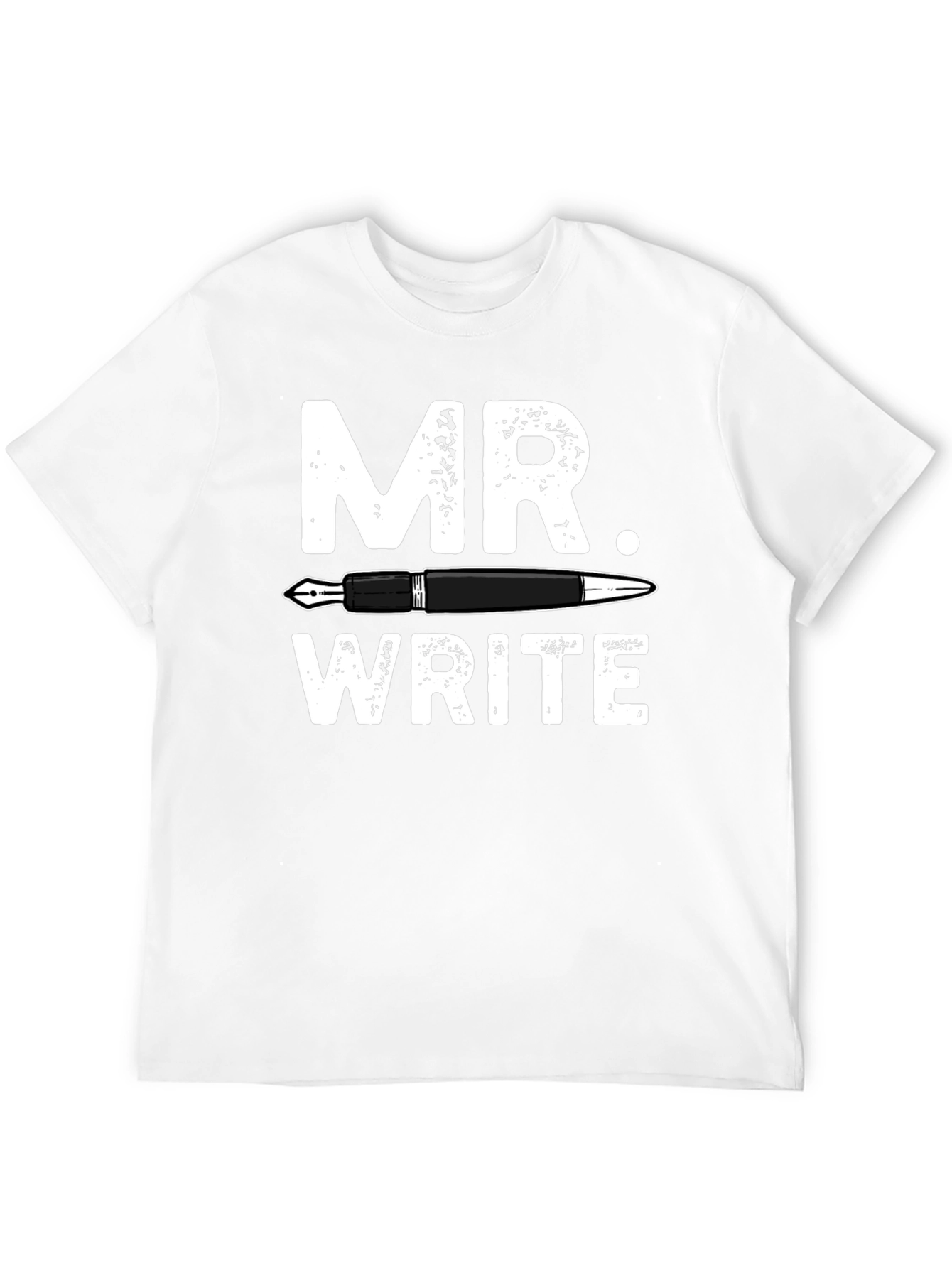 Mr. Write T-Shirt: Pen & Ink Design
