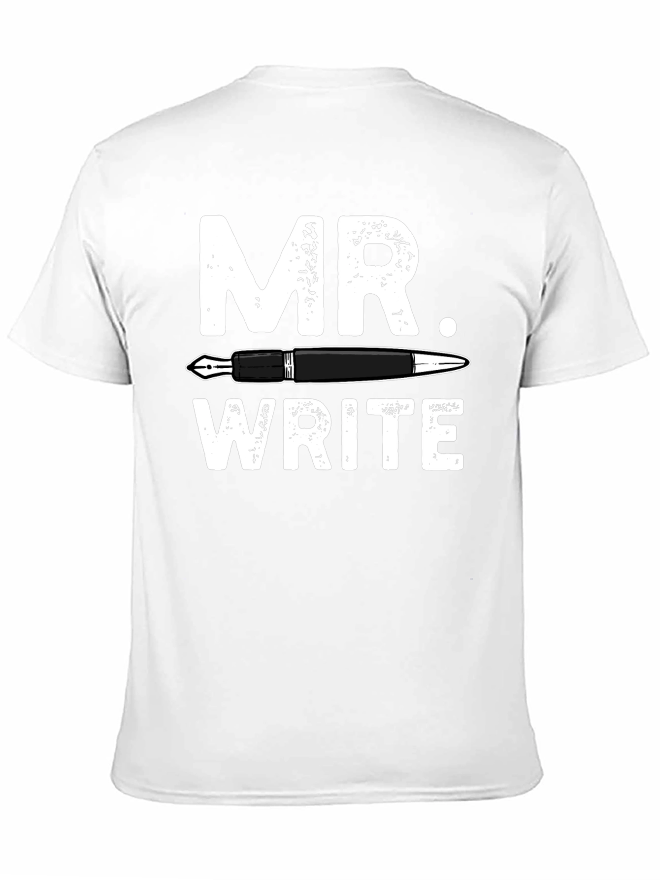 Mr. Write T-Shirt: Pen & Ink Design