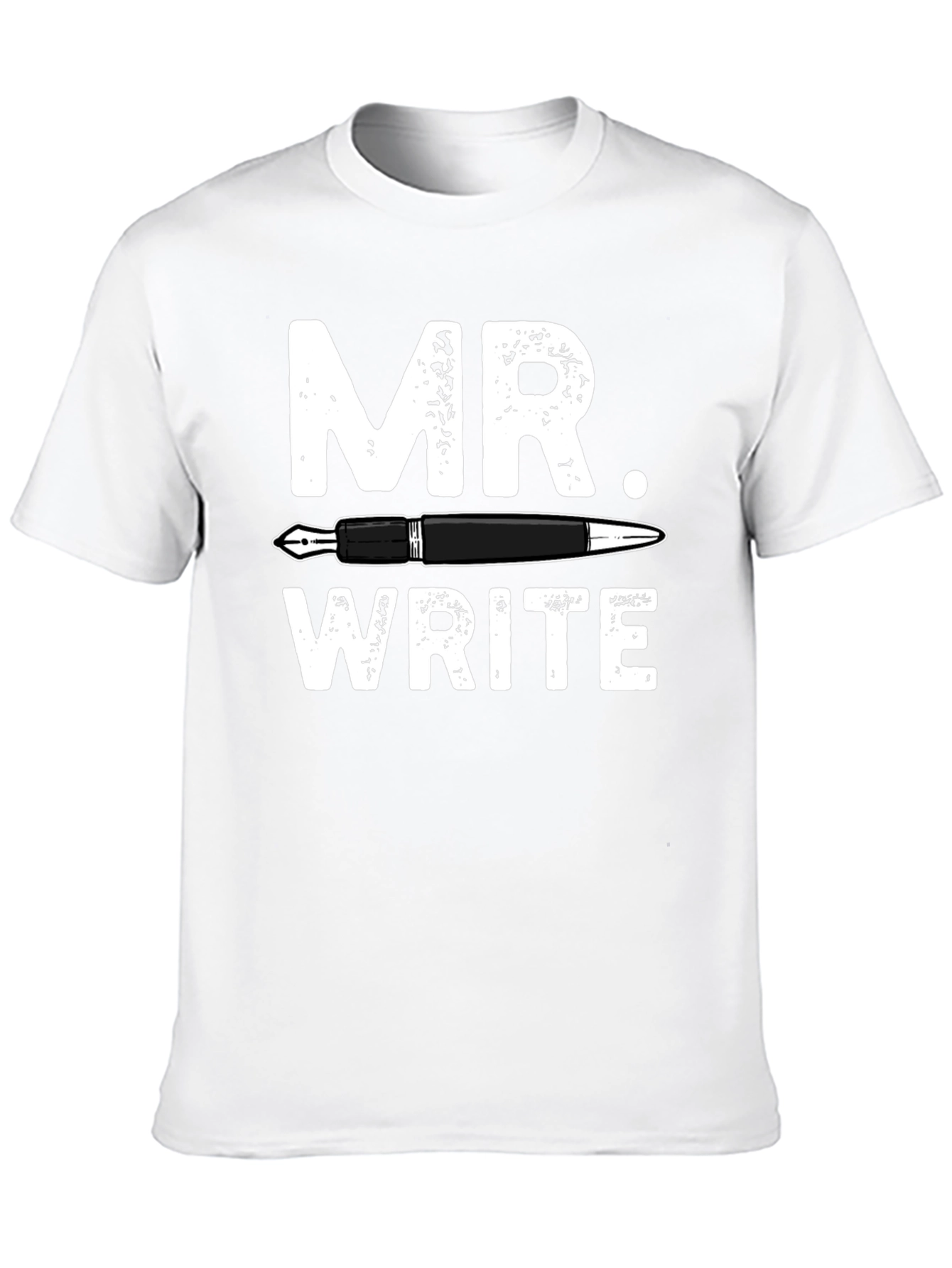 Mr. Write T-Shirt: Pen & Ink Design