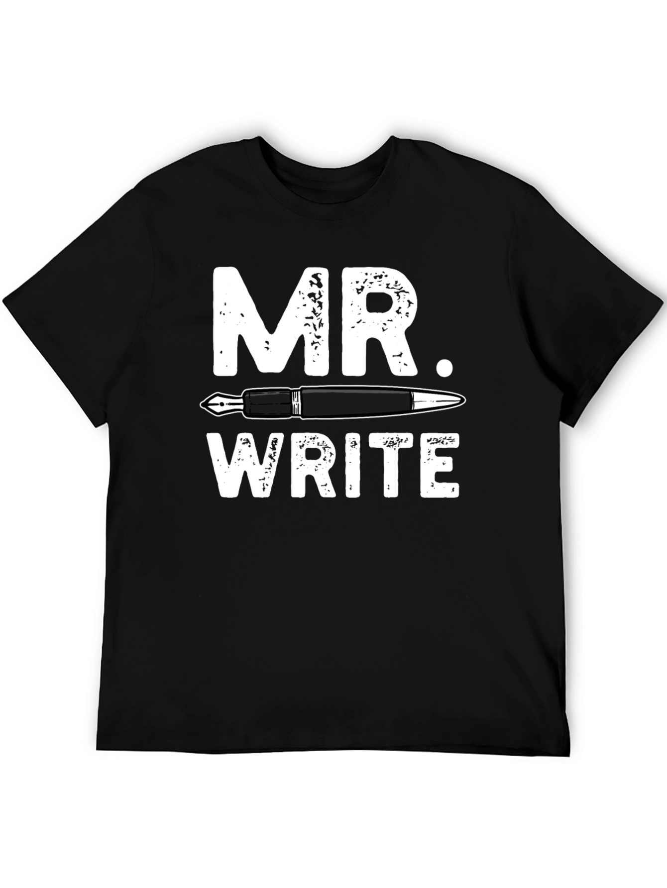 Mr. Write T-Shirt: Pen & Ink Design