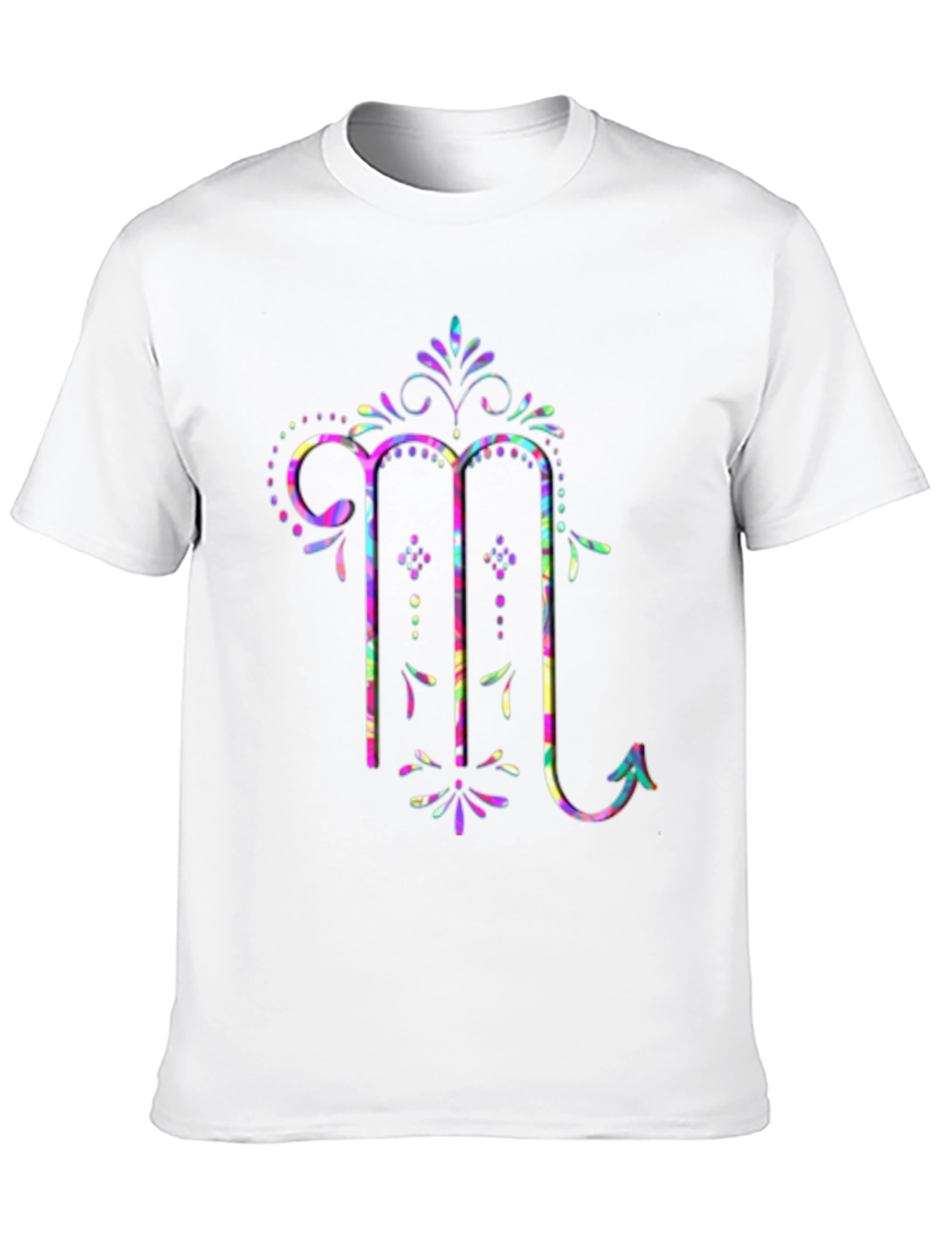 Scorpio Zodiac Tie Dye Graphic T-Shirt