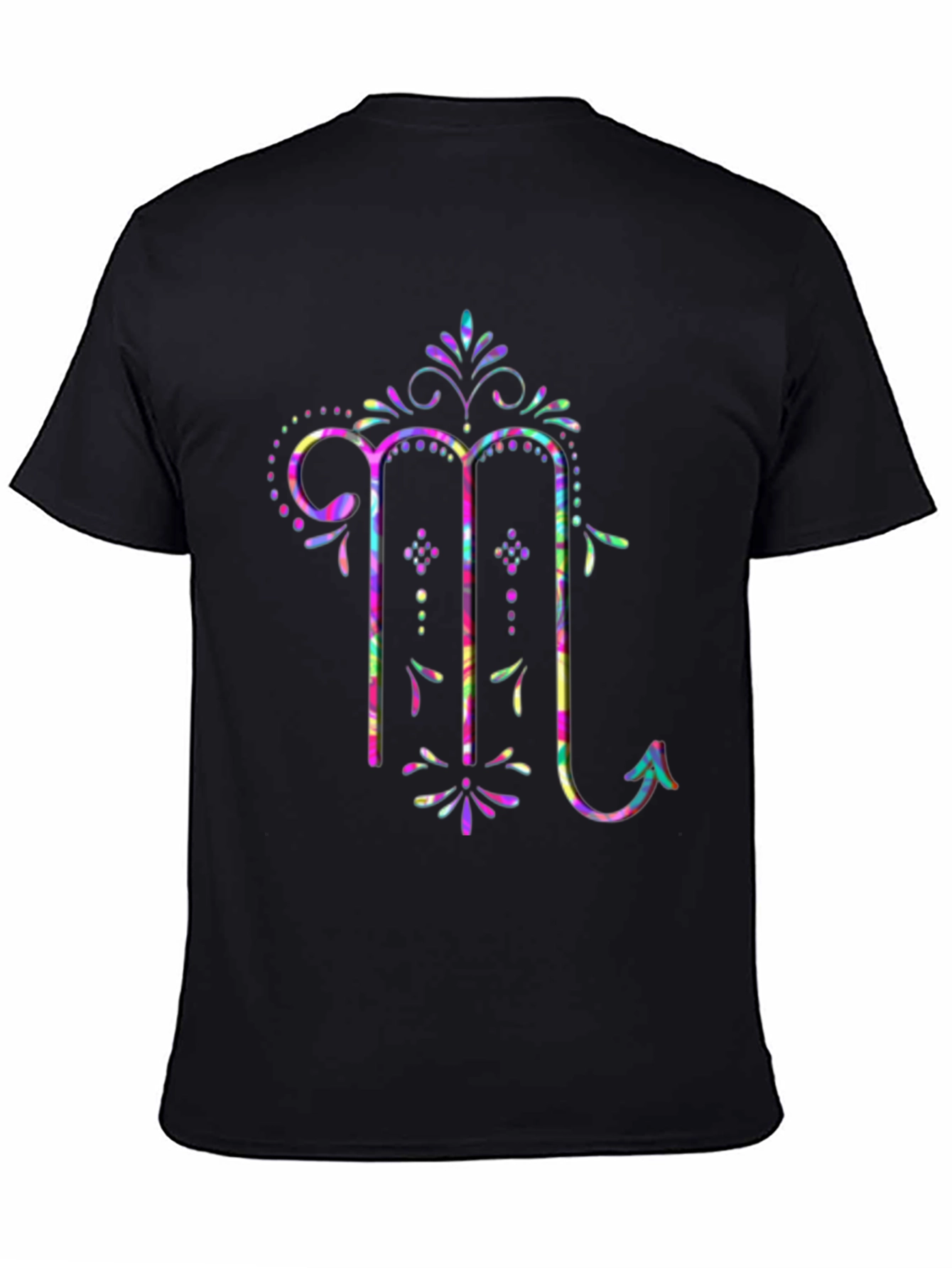 Scorpio Zodiac Tie Dye Graphic T-Shirt