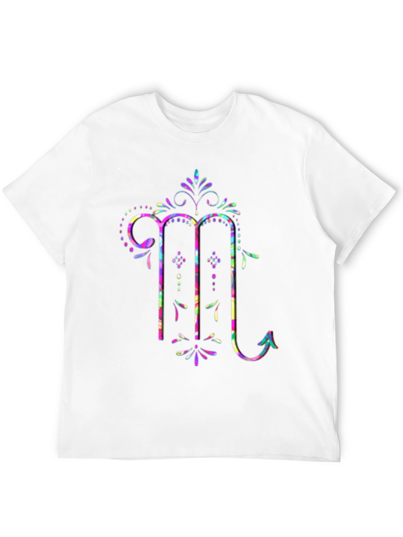 Scorpio Zodiac Tie Dye Graphic T-Shirt