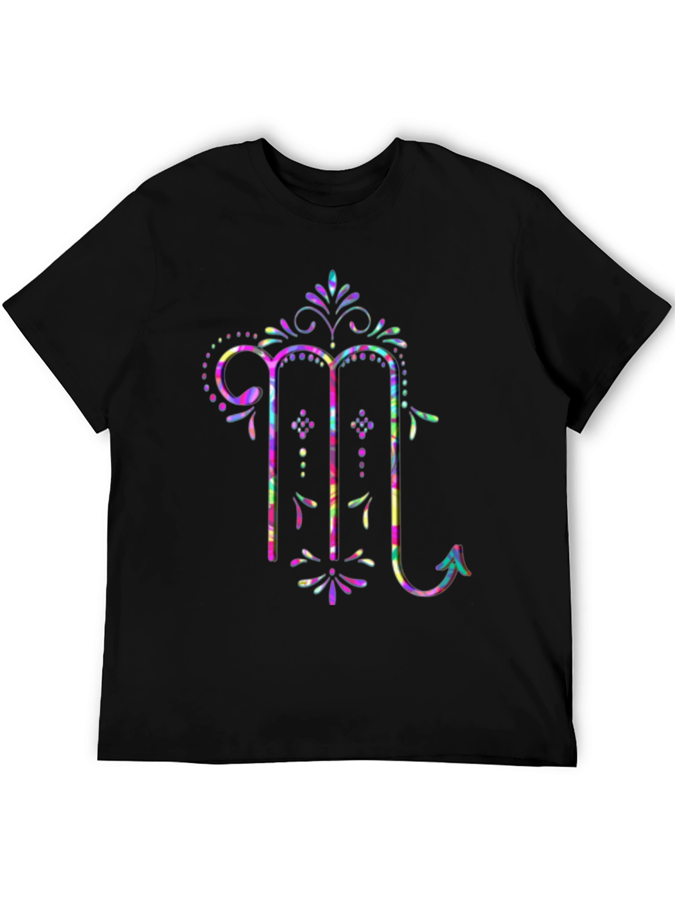 Scorpio Zodiac Tie Dye Graphic T-Shirt