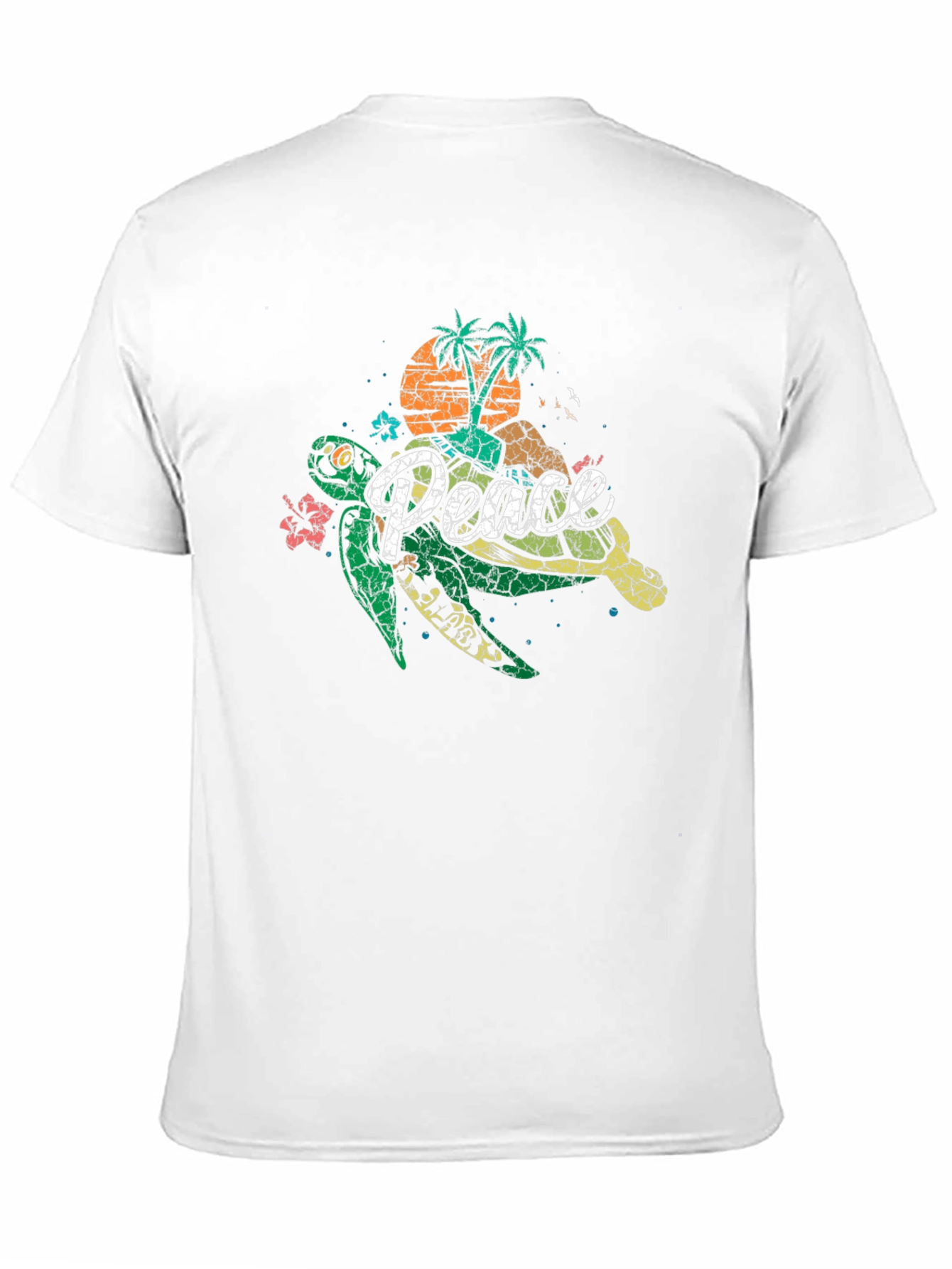 Peace Turtle Graphic T-Shirt