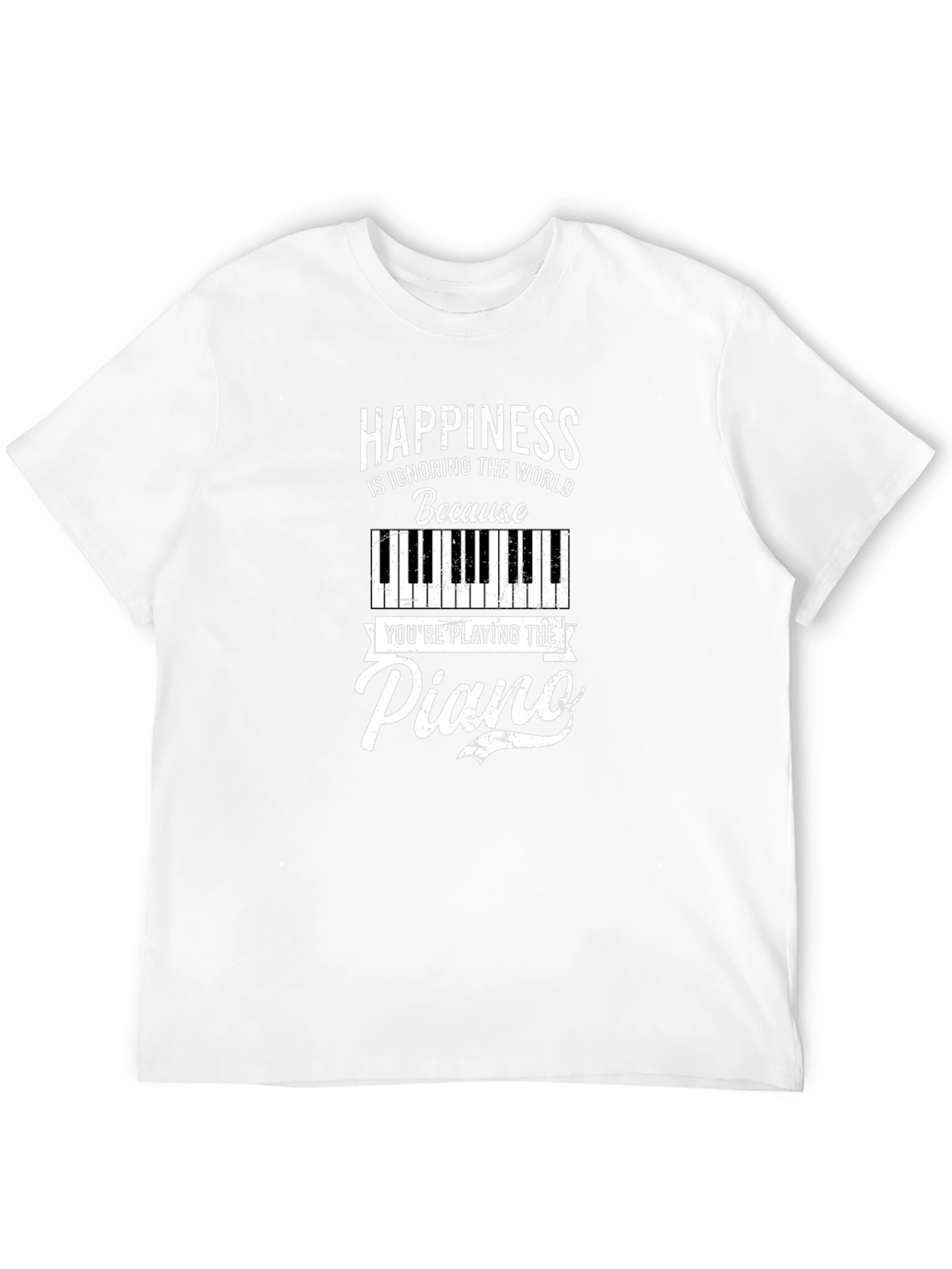 Happiness is Playing the Piano T-Shirt