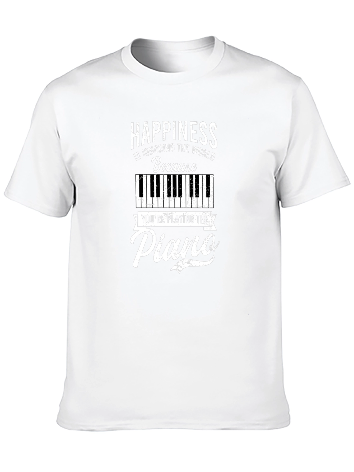 Happiness is Playing the Piano T-Shirt