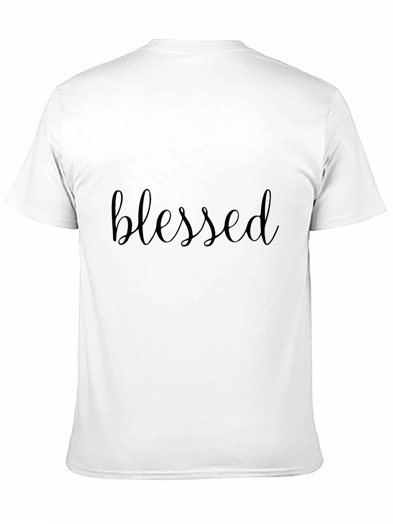 Blessed Black Crew Neck T-Shirt