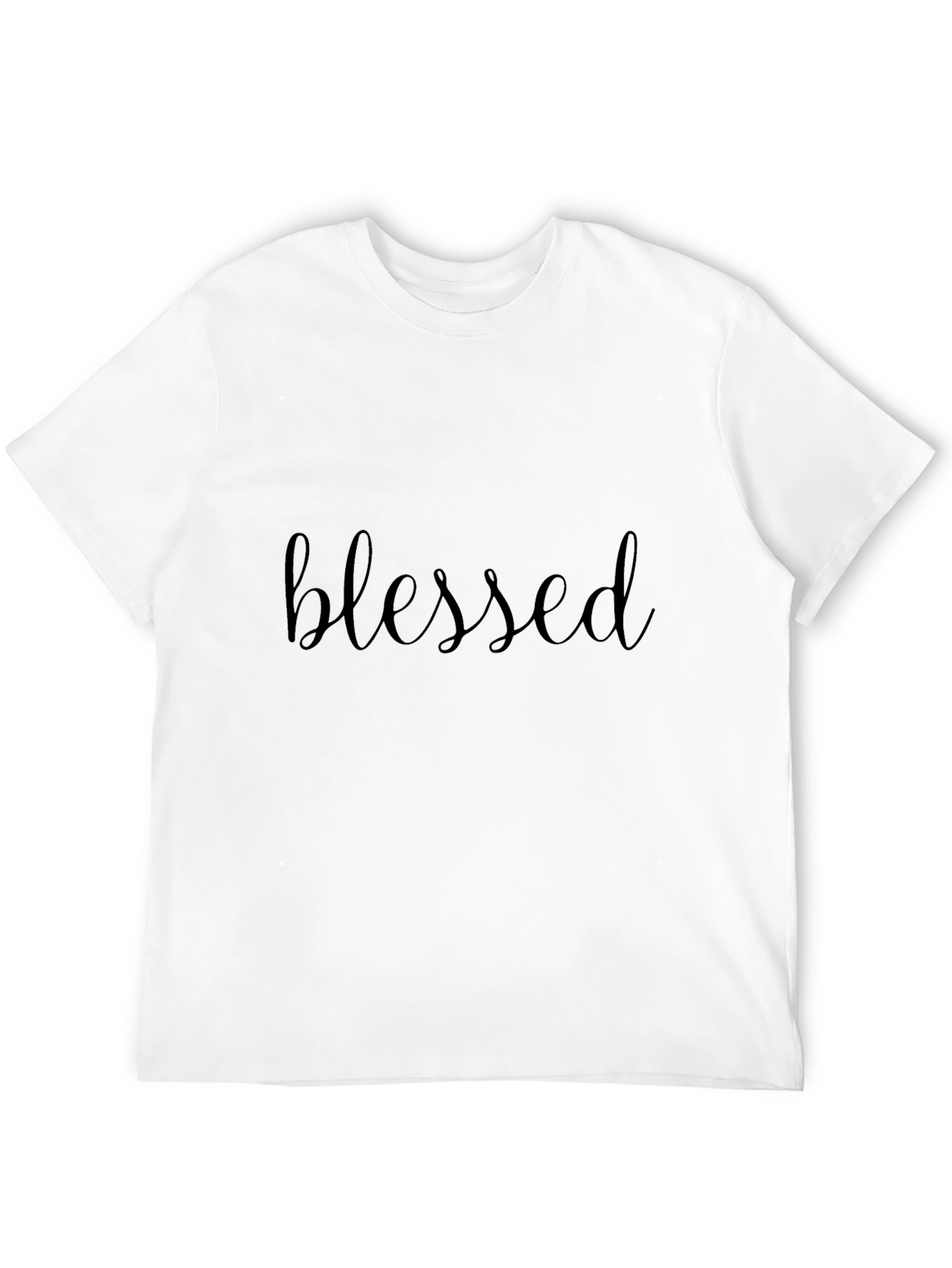 Blessed Black Crew Neck T-Shirt