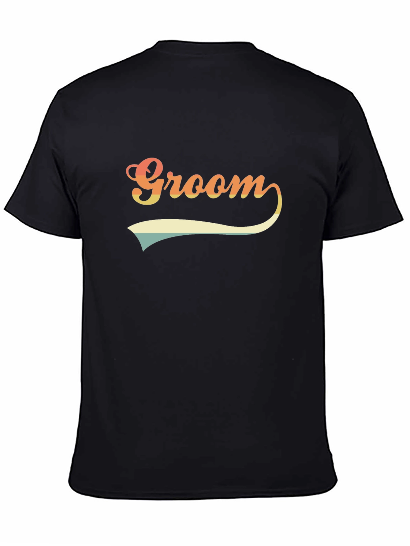 Retro Groom Crew T-Shirt - Wedding Party Apparel