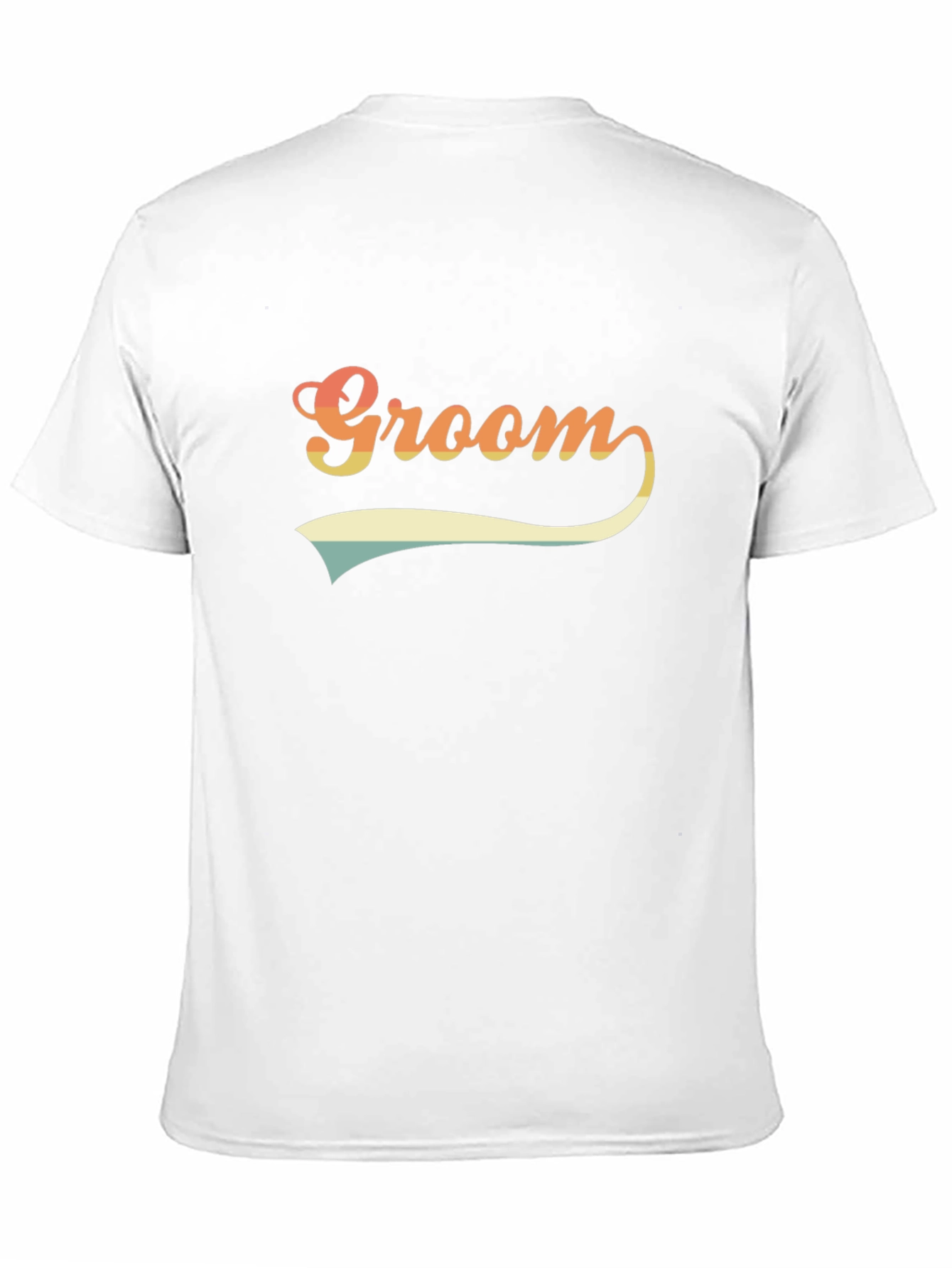 Retro Groom Crew T-Shirt - Wedding Party Apparel