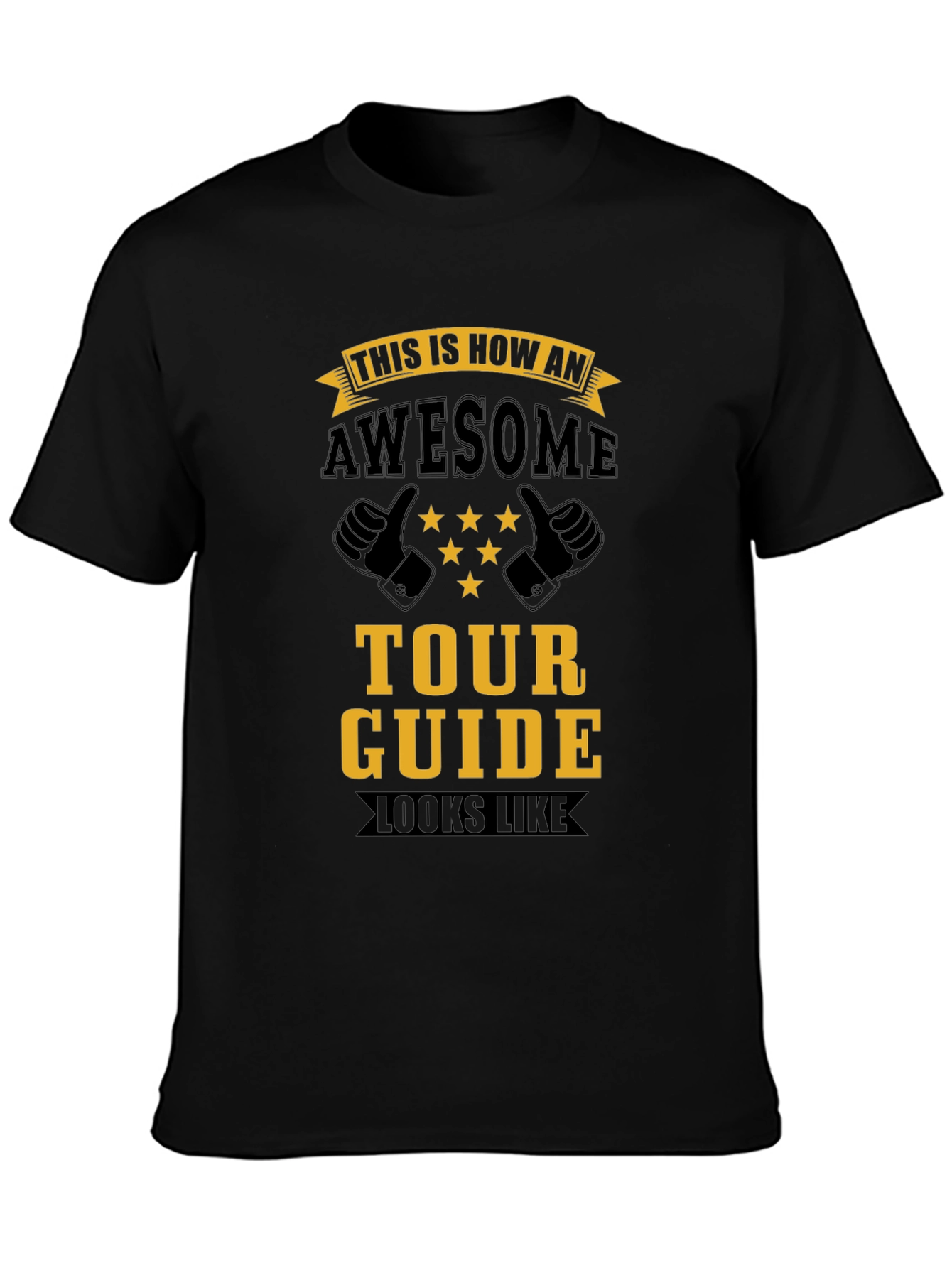 Awesome Tour Guide Graphic T-Shirt