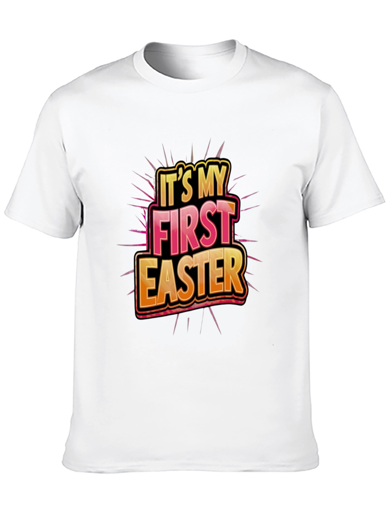 Its My First Easter T-Shirt - Festive Holiday Apparel