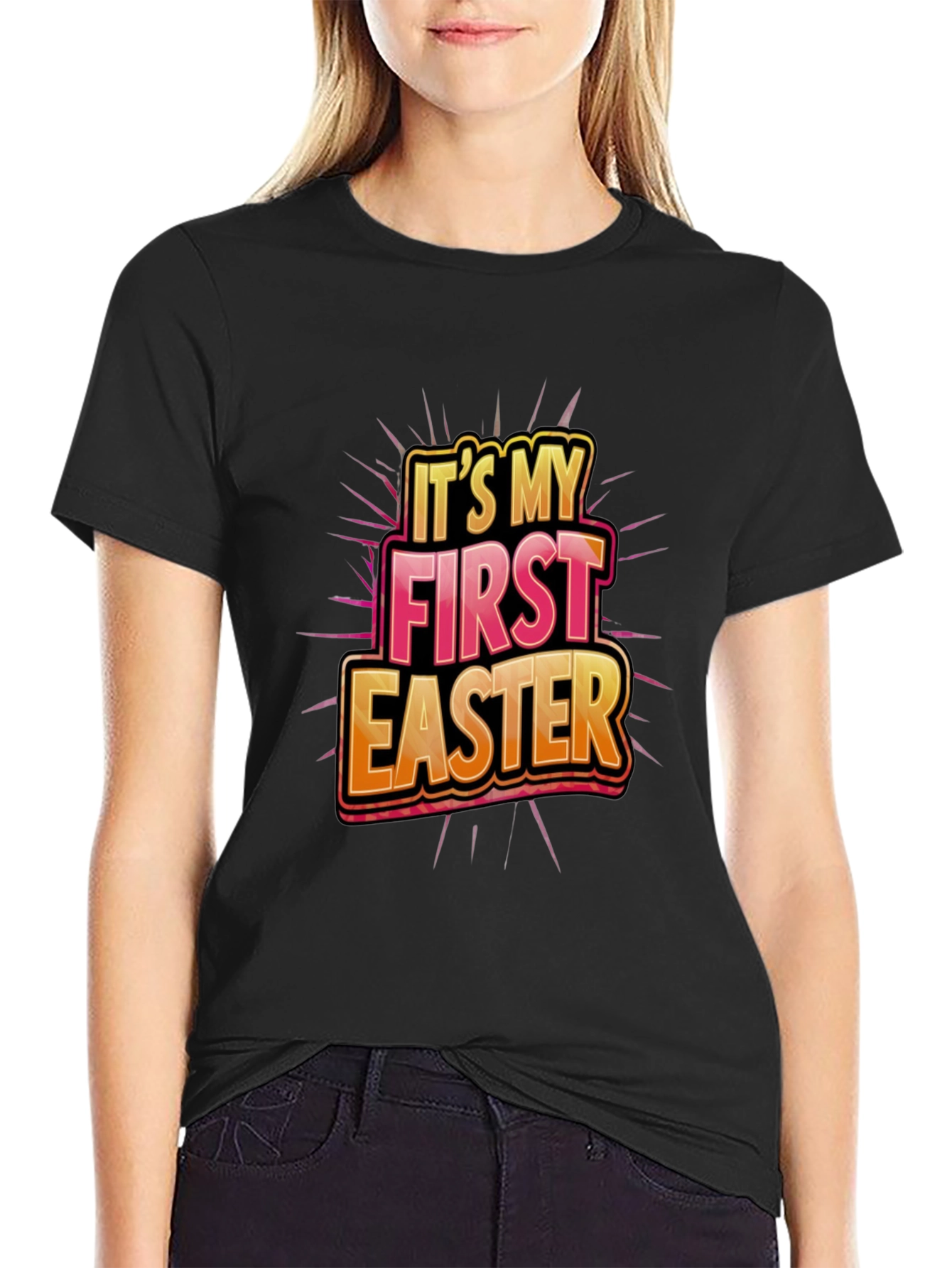 Its My First Easter T-Shirt - Festive Holiday Apparel