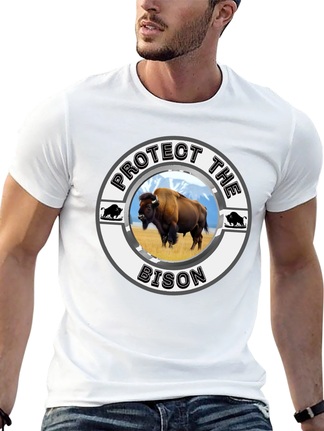 Protect the Bison Graphic Tee - Unisex