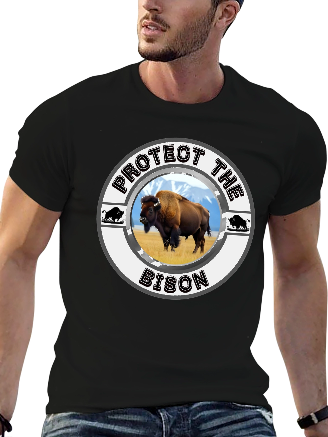 Protect the Bison Graphic Tee - Unisex