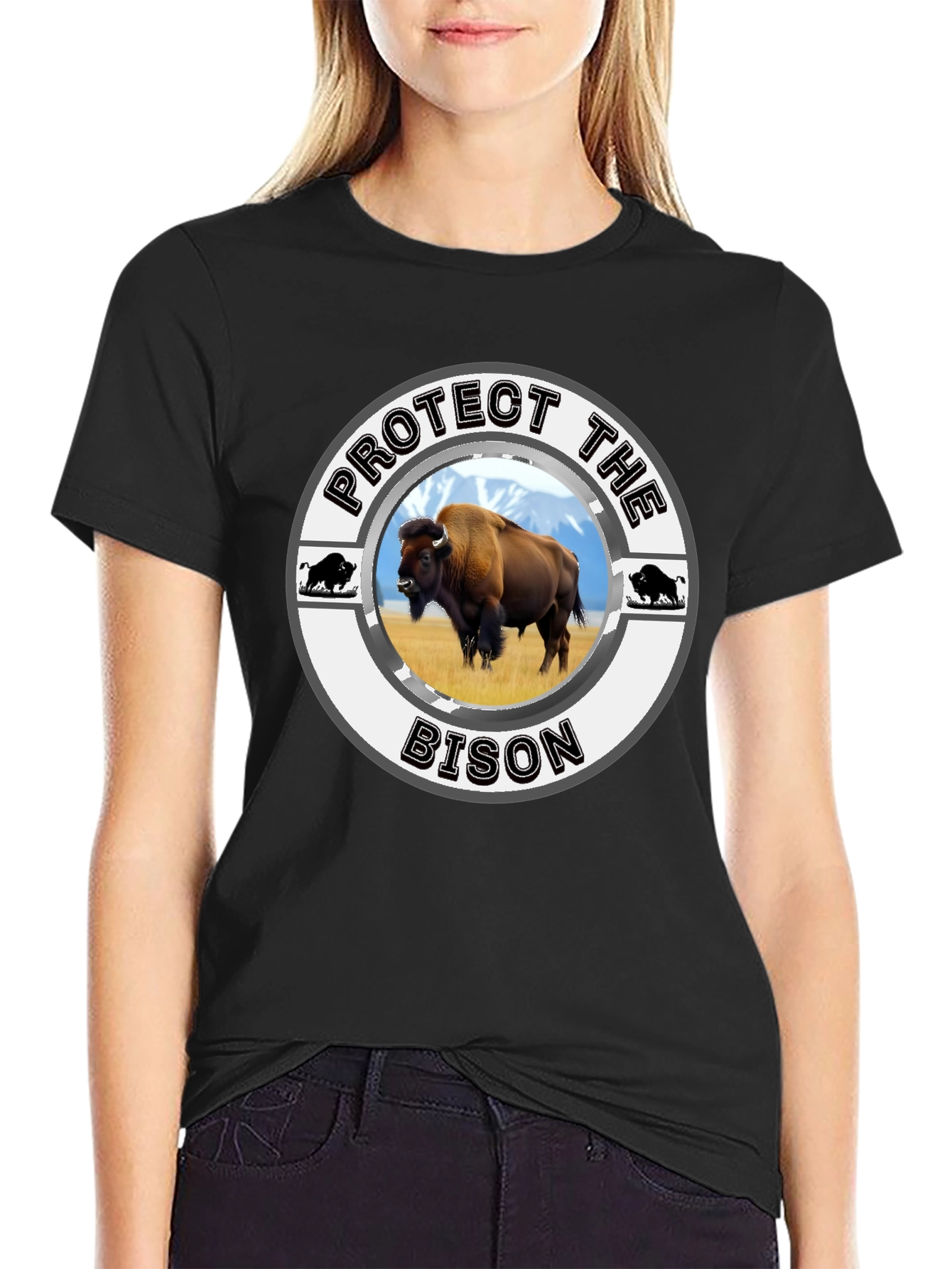 Protect the Bison Graphic Tee - Unisex