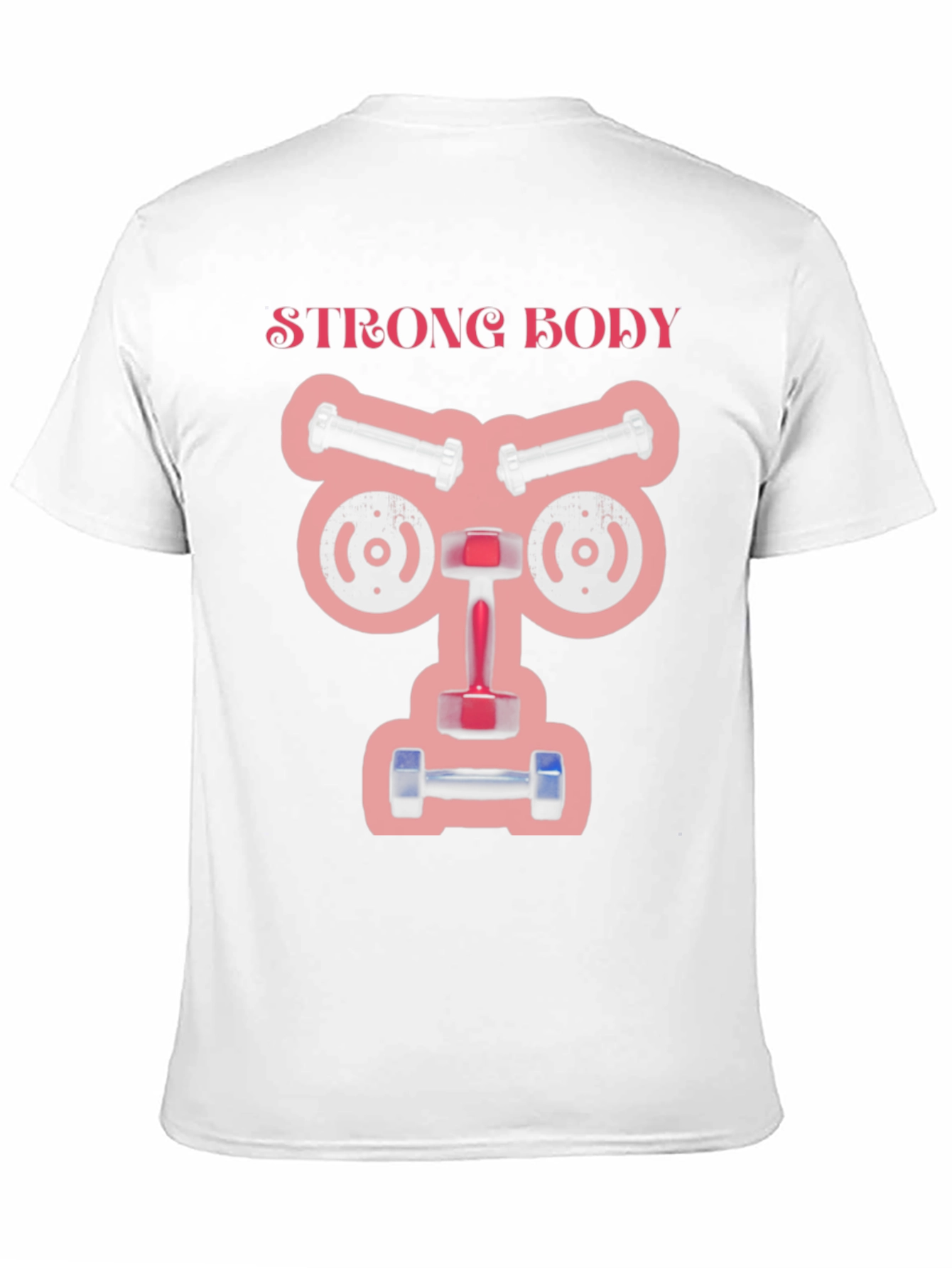 Strong Body Black Graphic T-Shirt