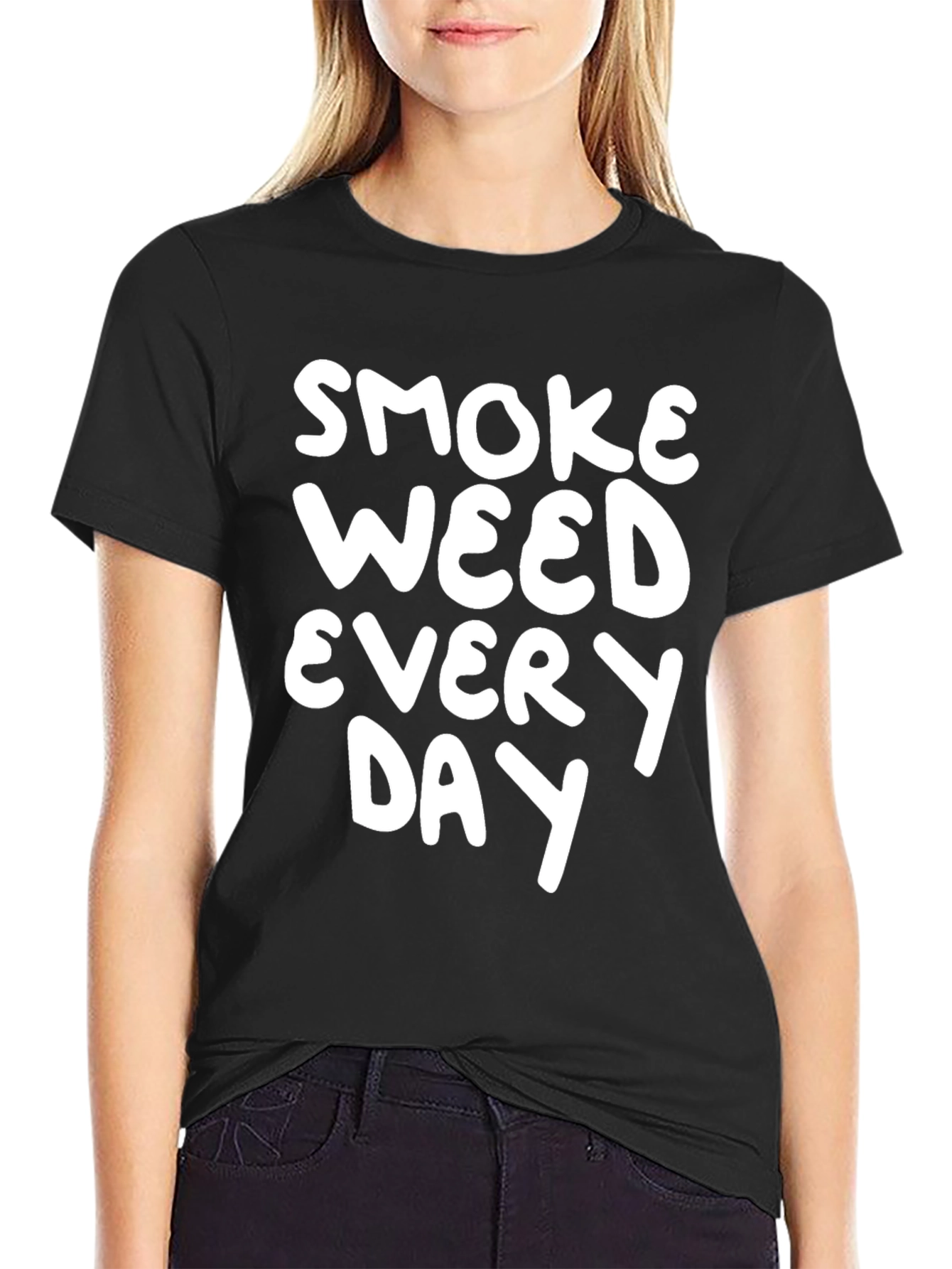 Smoke Weed Everyday Graphic T-Shirt