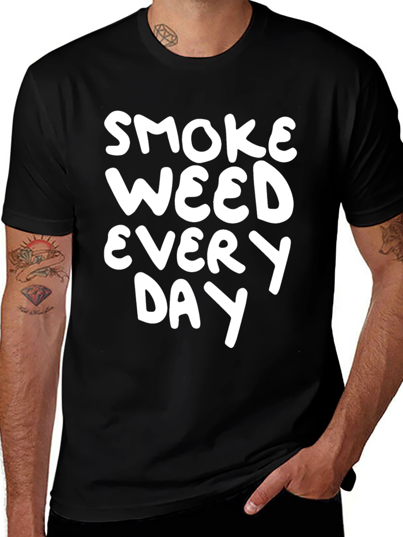 Smoke Weed Everyday Graphic T-Shirt