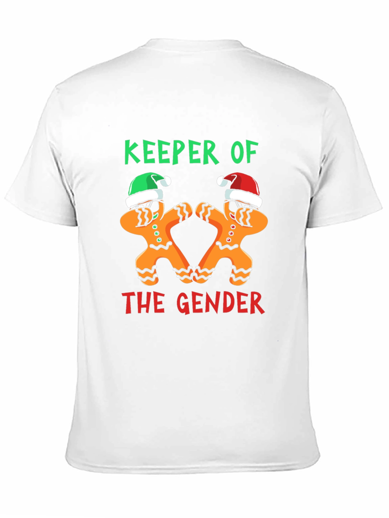 Keeper of the Gender Gingerbread Christmas T-Shirt
