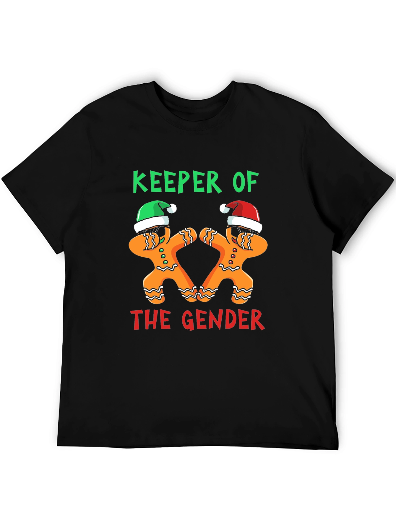 Keeper of the Gender Gingerbread Christmas T-Shirt
