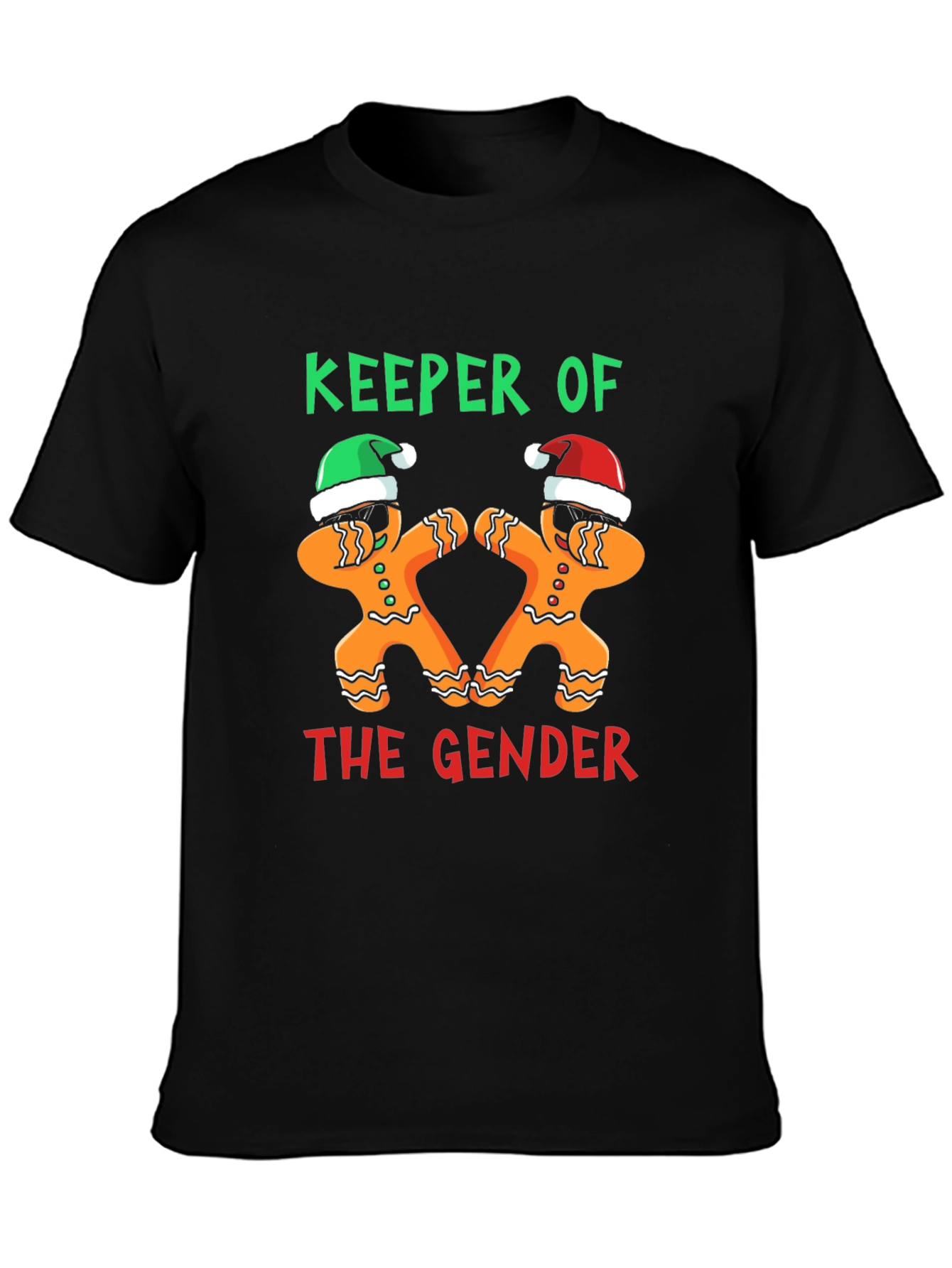 Keeper of the Gender Gingerbread Christmas T-Shirt