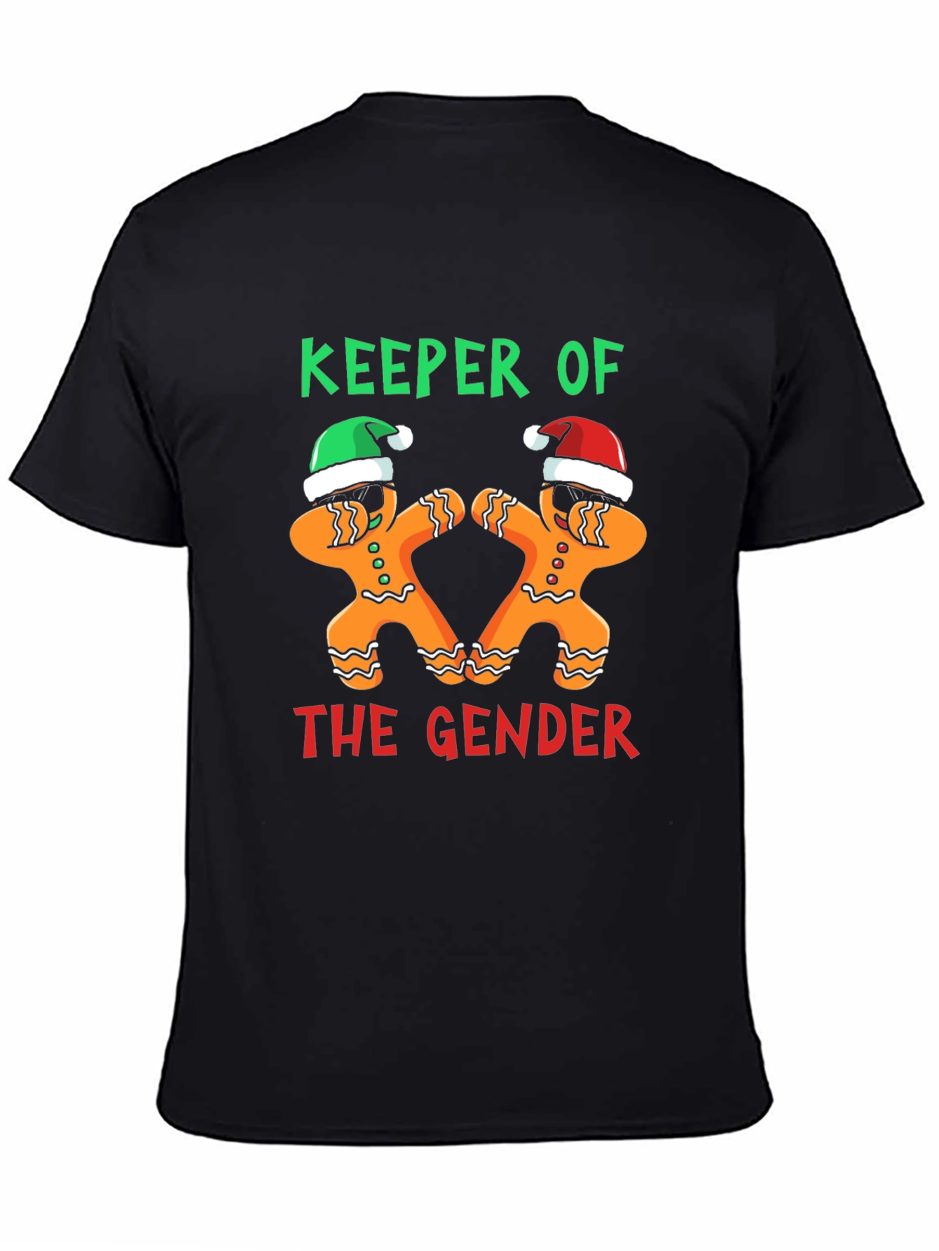 Keeper of the Gender Gingerbread Christmas T-Shirt