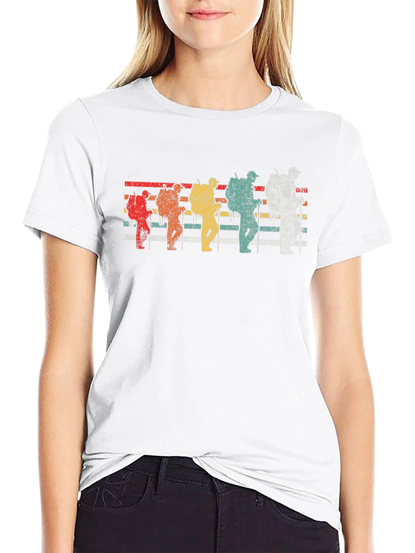 Retro Hiker Graphic T-Shirt