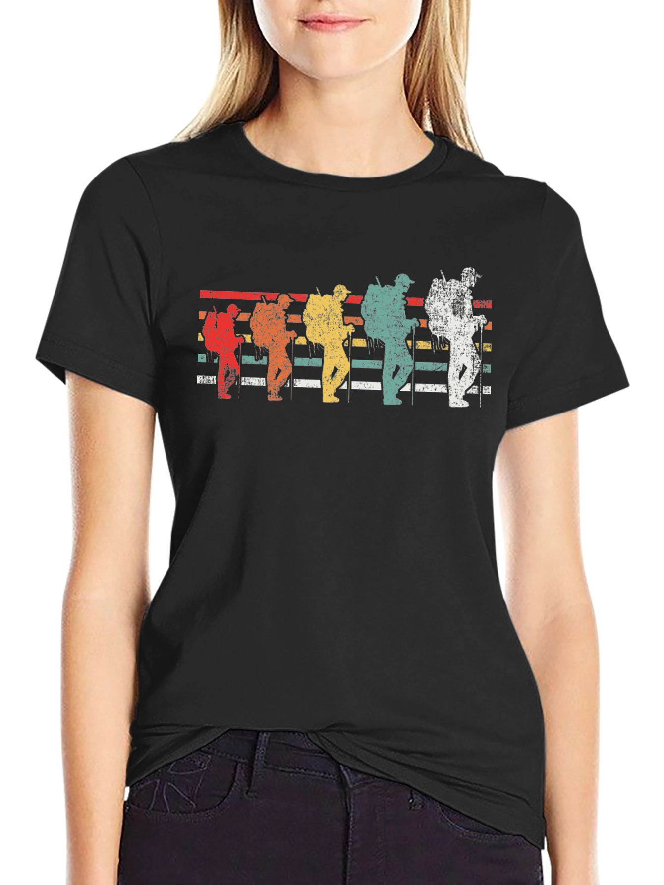 Retro Hiker Graphic T-Shirt