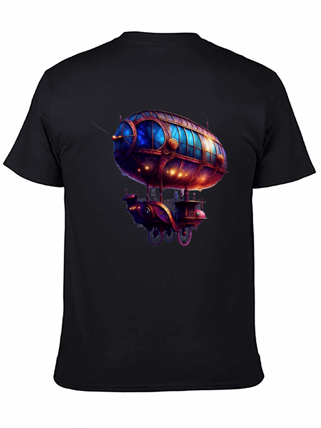 Steampunk Airship T-Shirt - Unique Design