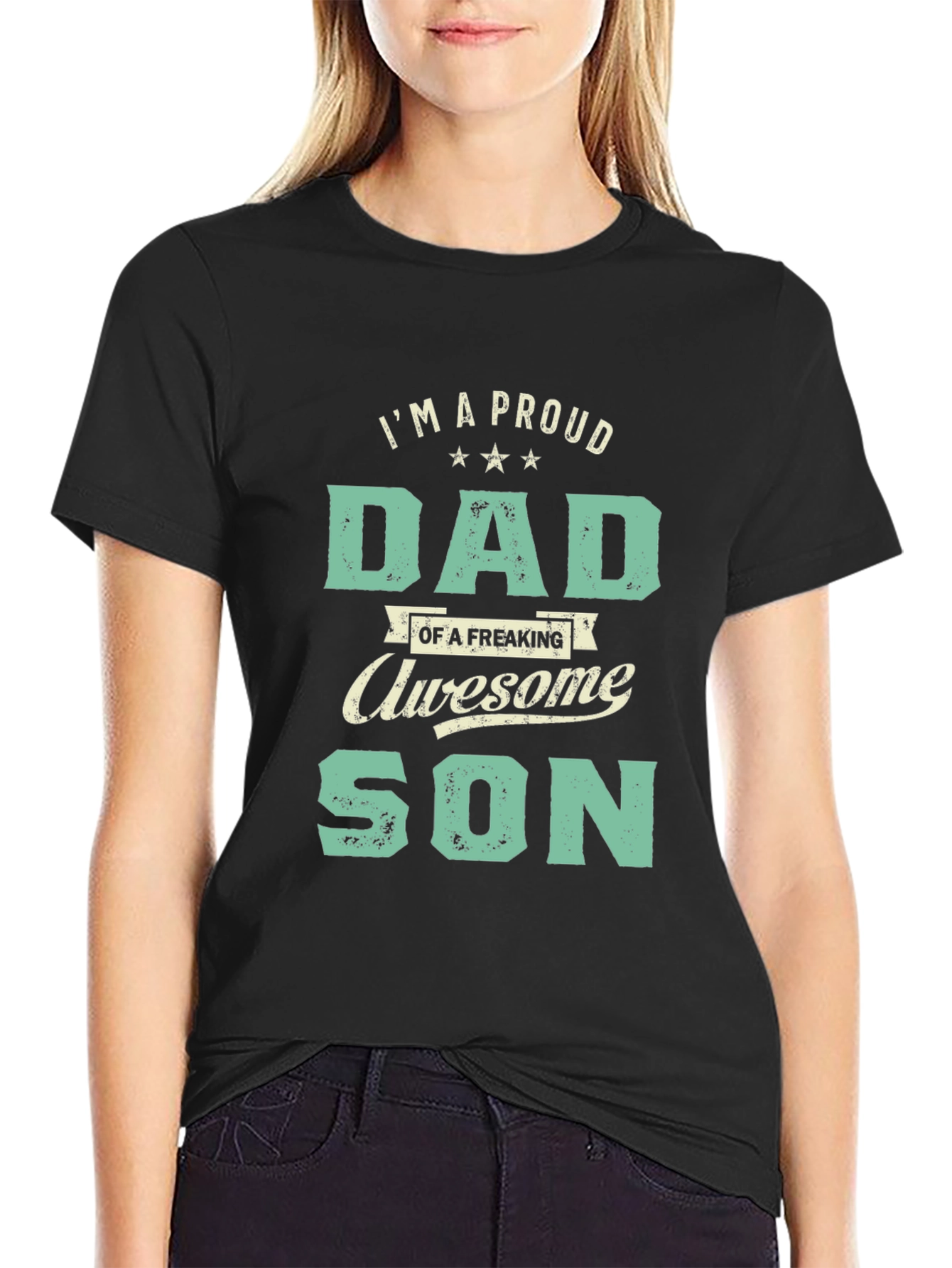 Proud Dad of Awesome Son T-Shirt