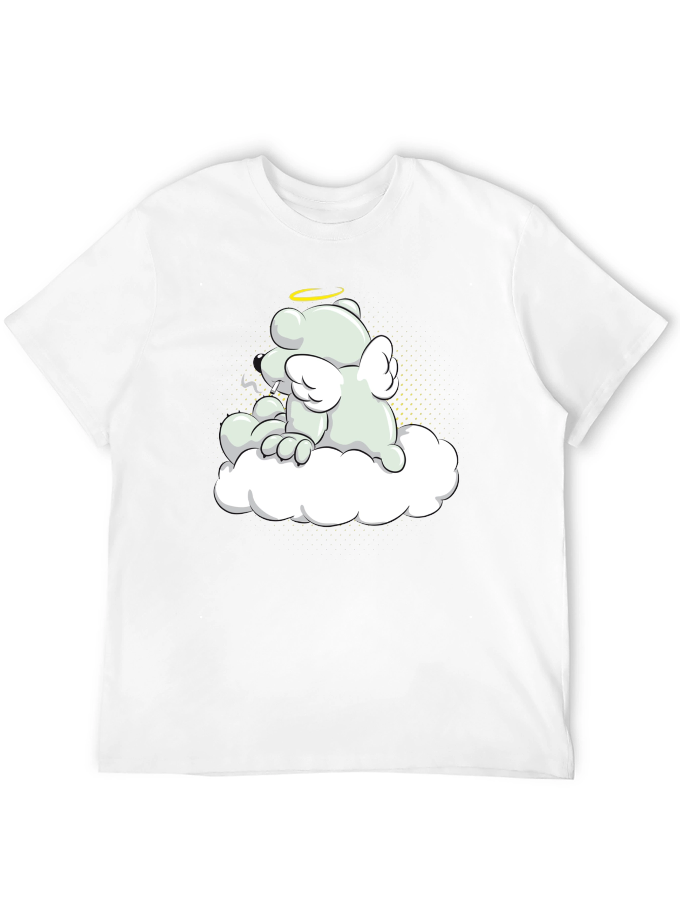 Angel Bear Graphic Tee - Relaxed Comfort