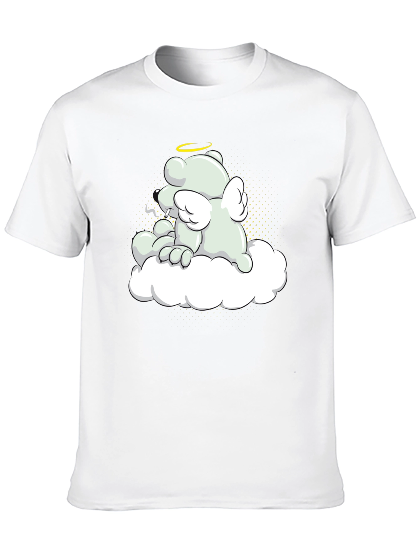 Angel Bear Graphic Tee - Relaxed Comfort