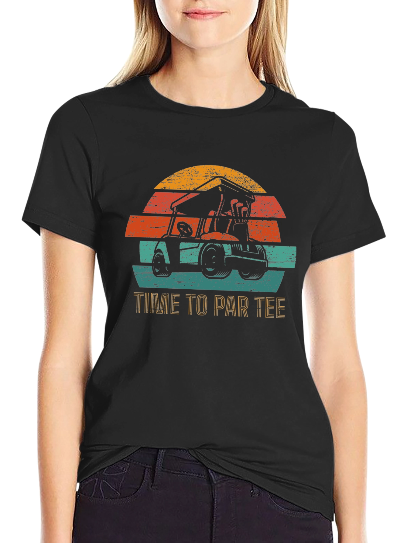 Time to Par Tee Golf Cart T-Shirt