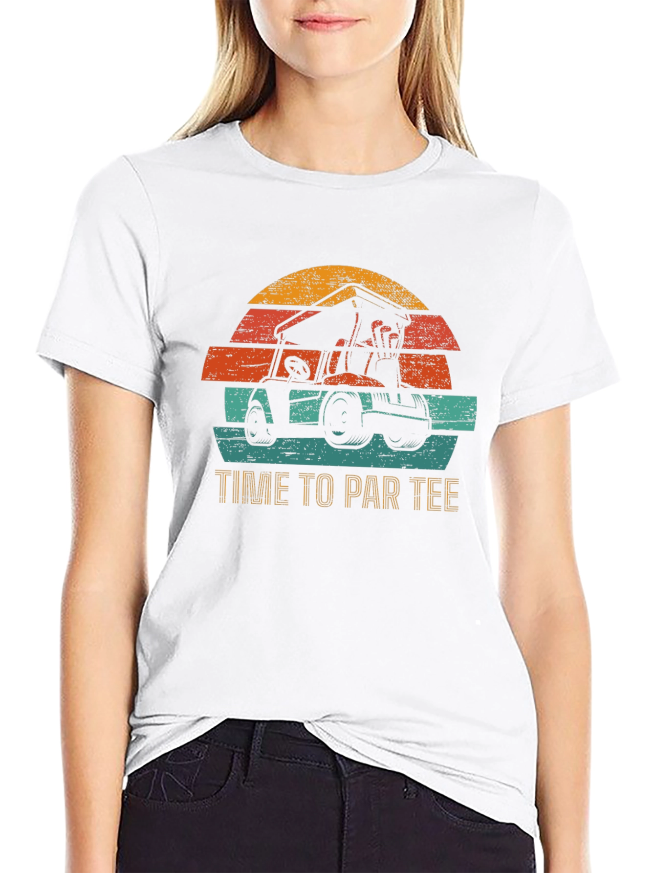 Time to Par Tee Golf Cart T-Shirt
